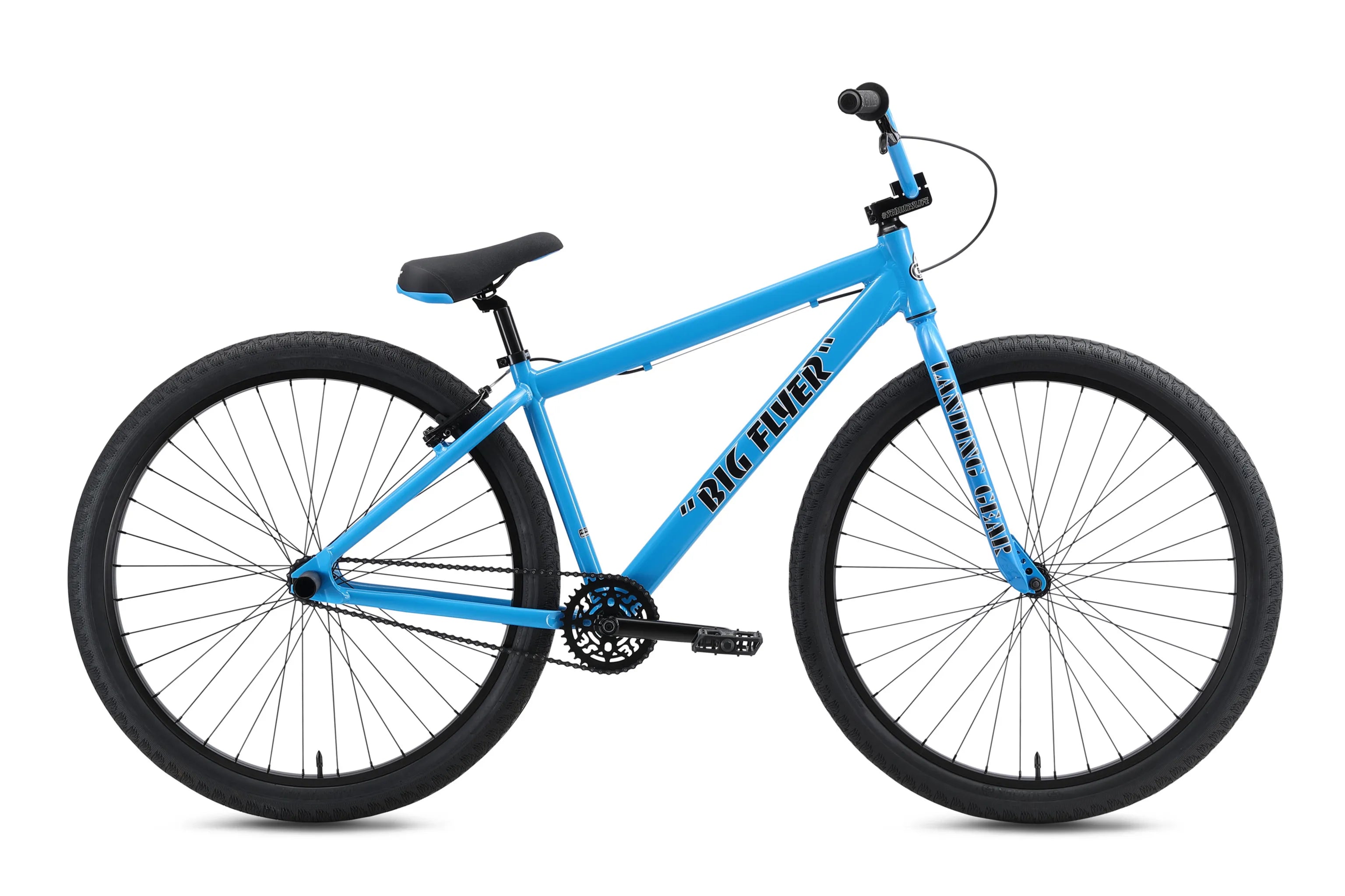 SE Bikes Big Flyer 29 BMX Bike Neon Blue 2023