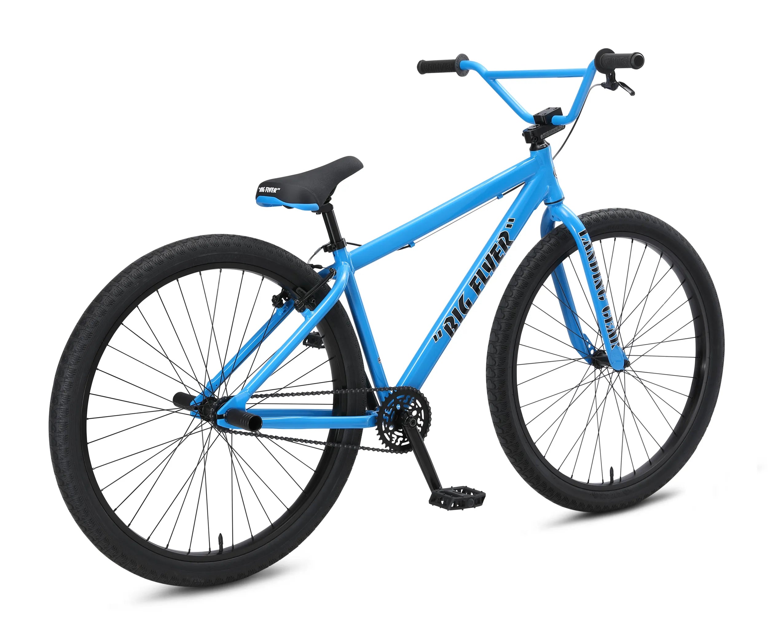 SE Bikes Big Flyer 29 BMX Bike Neon Blue 2023