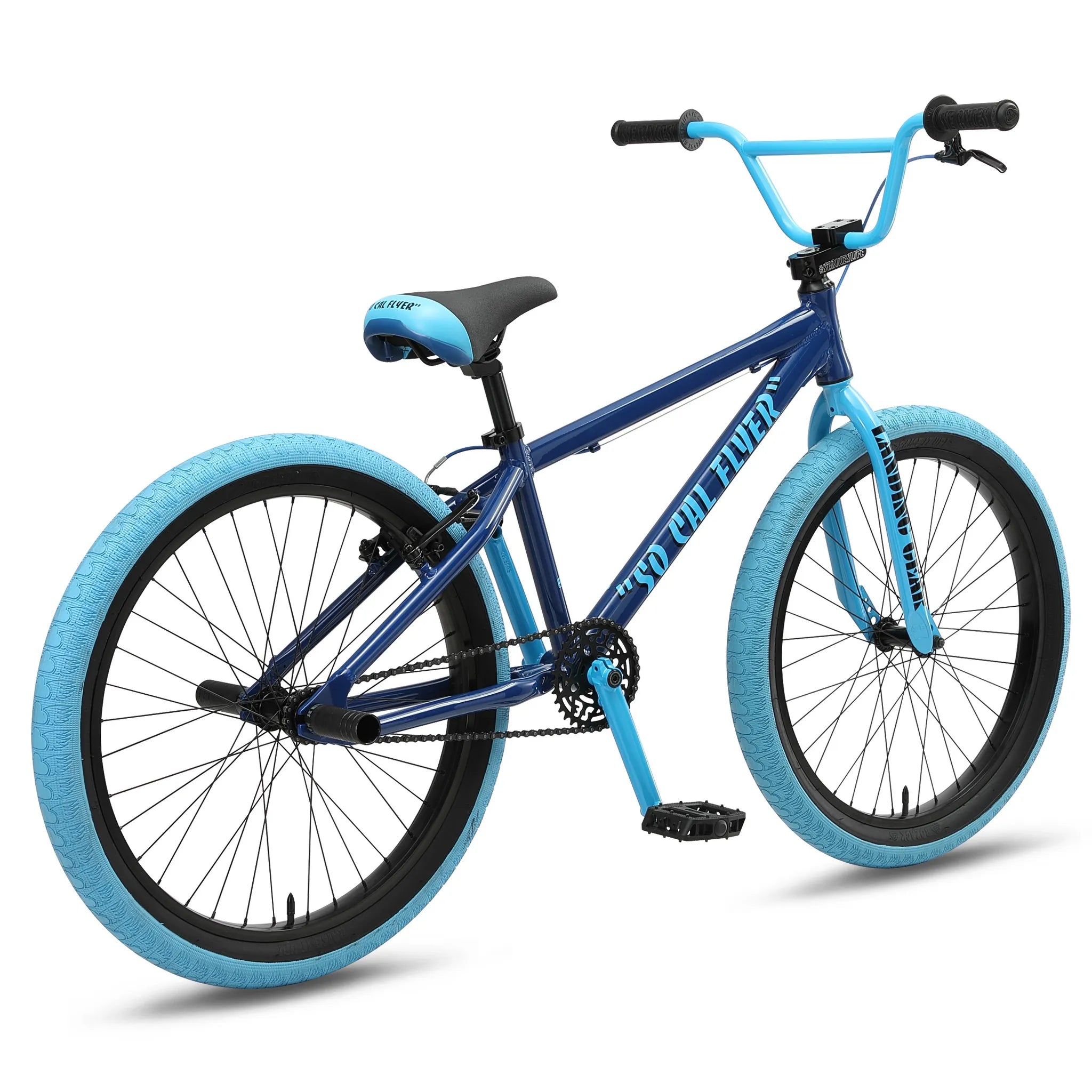 SE Bikes So Cal Flyer 24 BMX Bike Dark Blue 2024