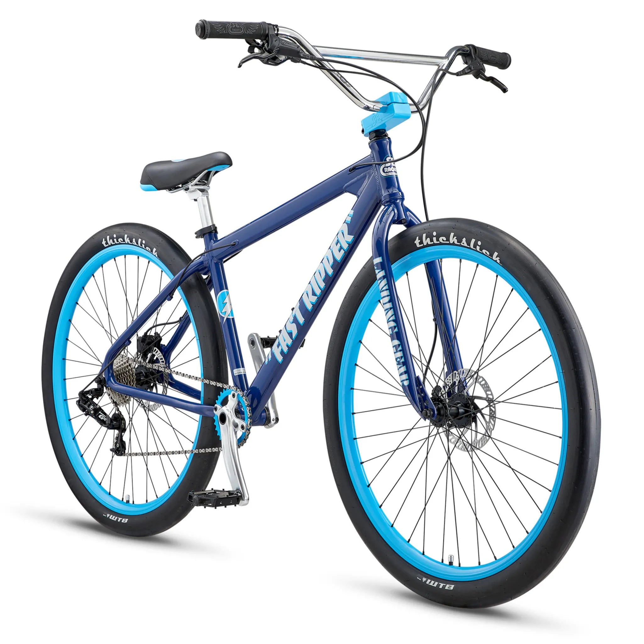 SE Bikes Fast Ripper BMX Bike Rapid Blue 2024