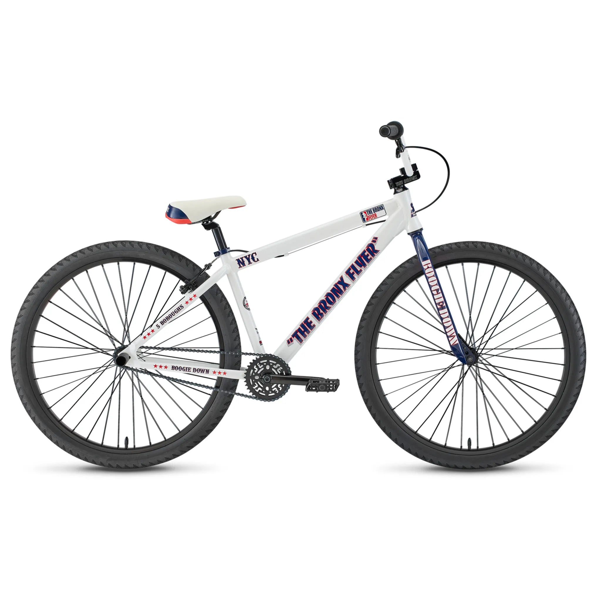 SE Bikes Bronx Big Flyer 29 BMX Bike Milky White 2024