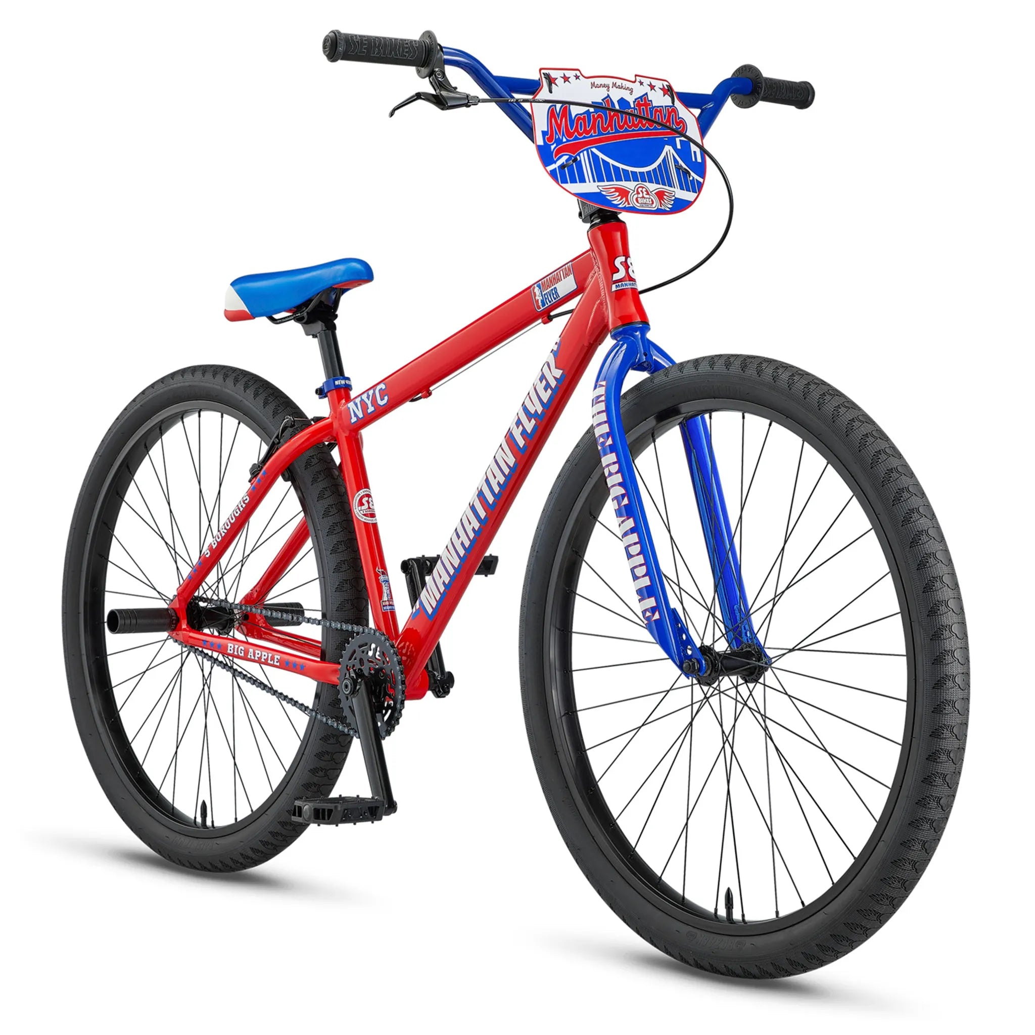 SE Bikes Manhattan Big Flyer 29 BMX Bike Red Empire 2024 Bikecraze Bike Shop