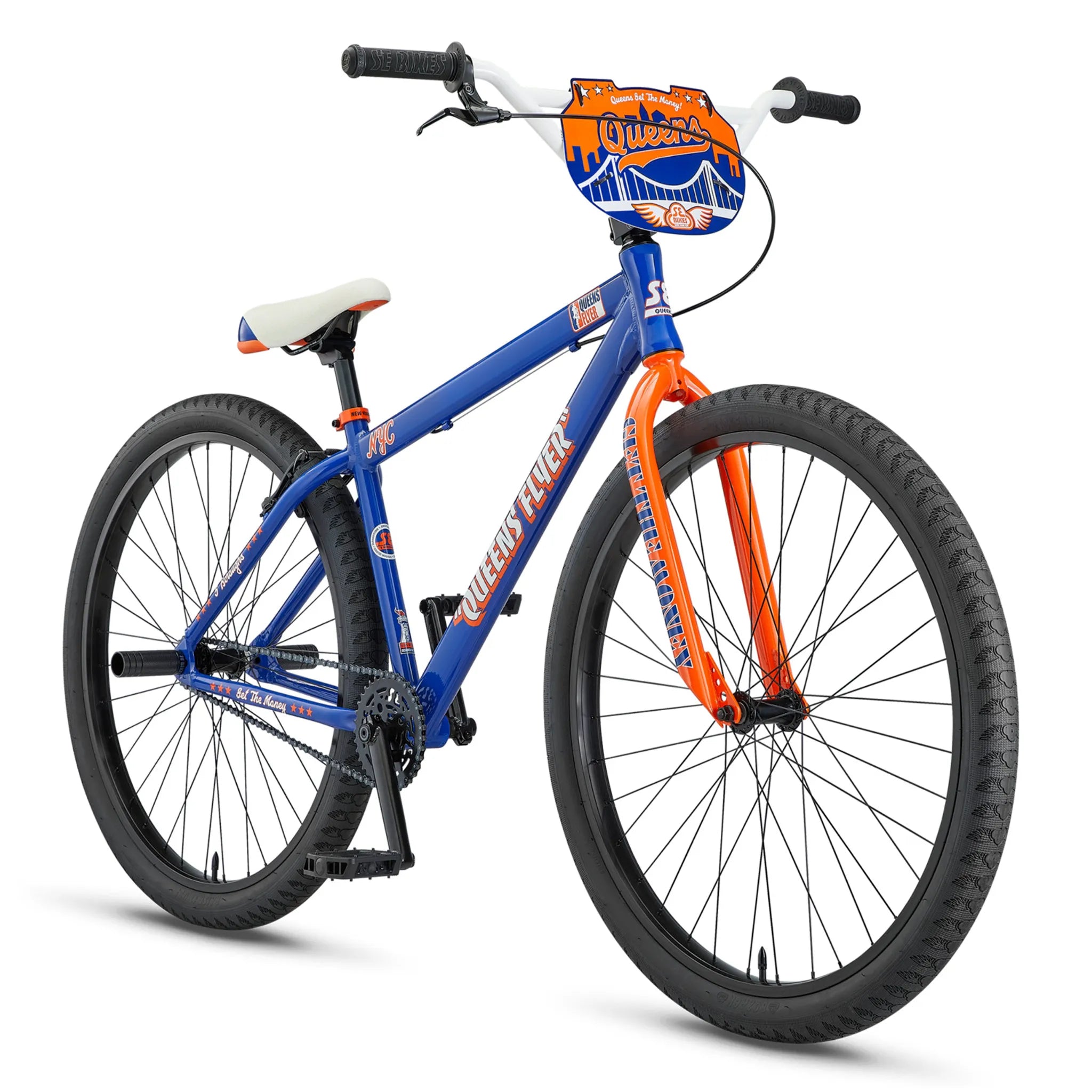 SE Bikes Queens Big Flyer 29 BMX Bike Blue Astoria 2024