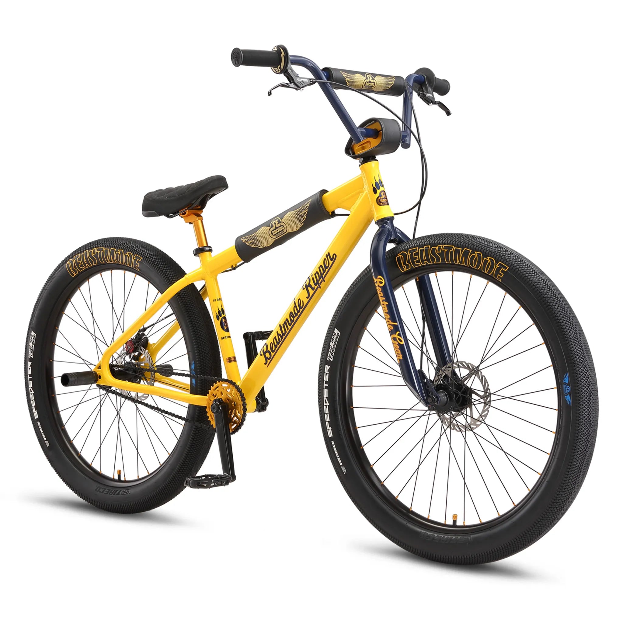 SE Bikes Beast Mode Ripper 27.5+ BMX Bike Yellow