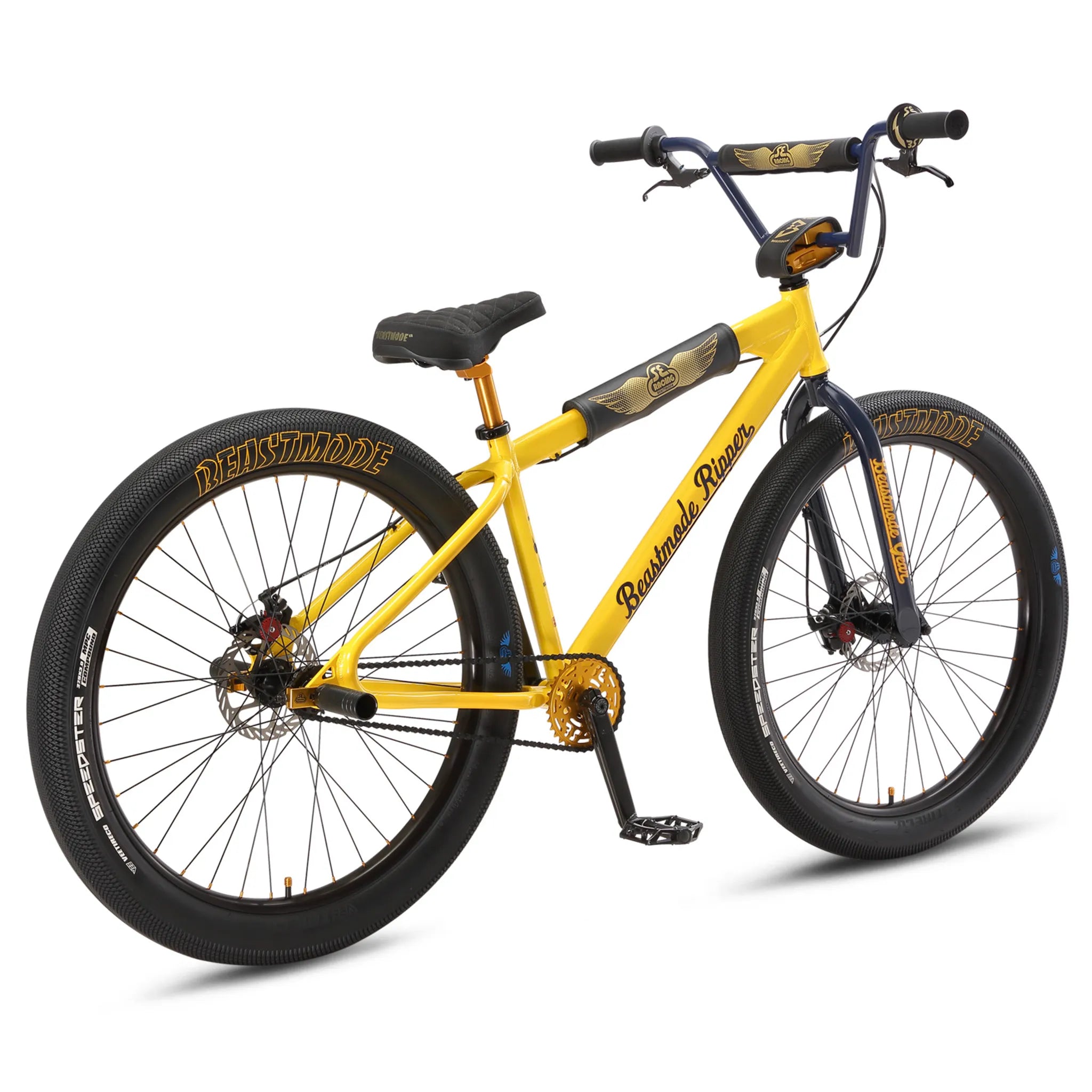 SE Bikes Beast Mode Ripper 27.5+ BMX Bike Yellow