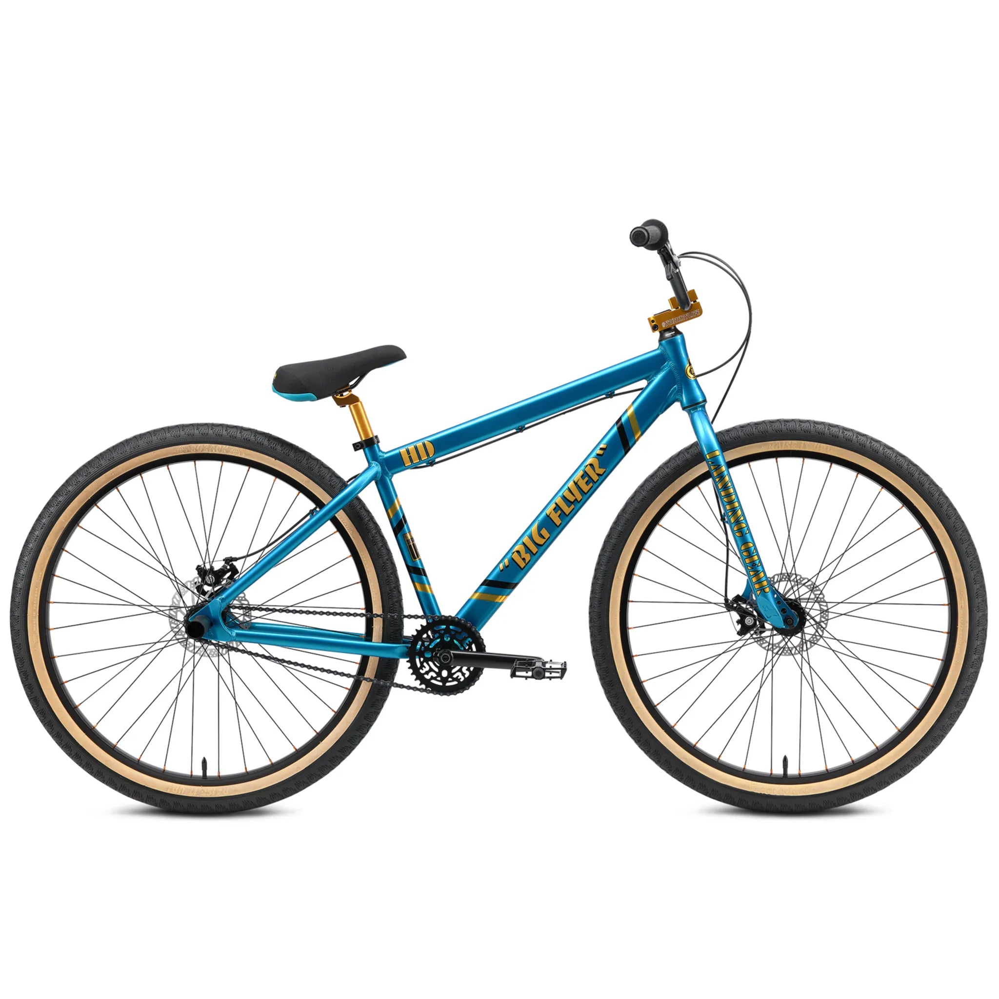 SE Bikes Big Flyer HD 29 BMX Bike Electric Blue 2024