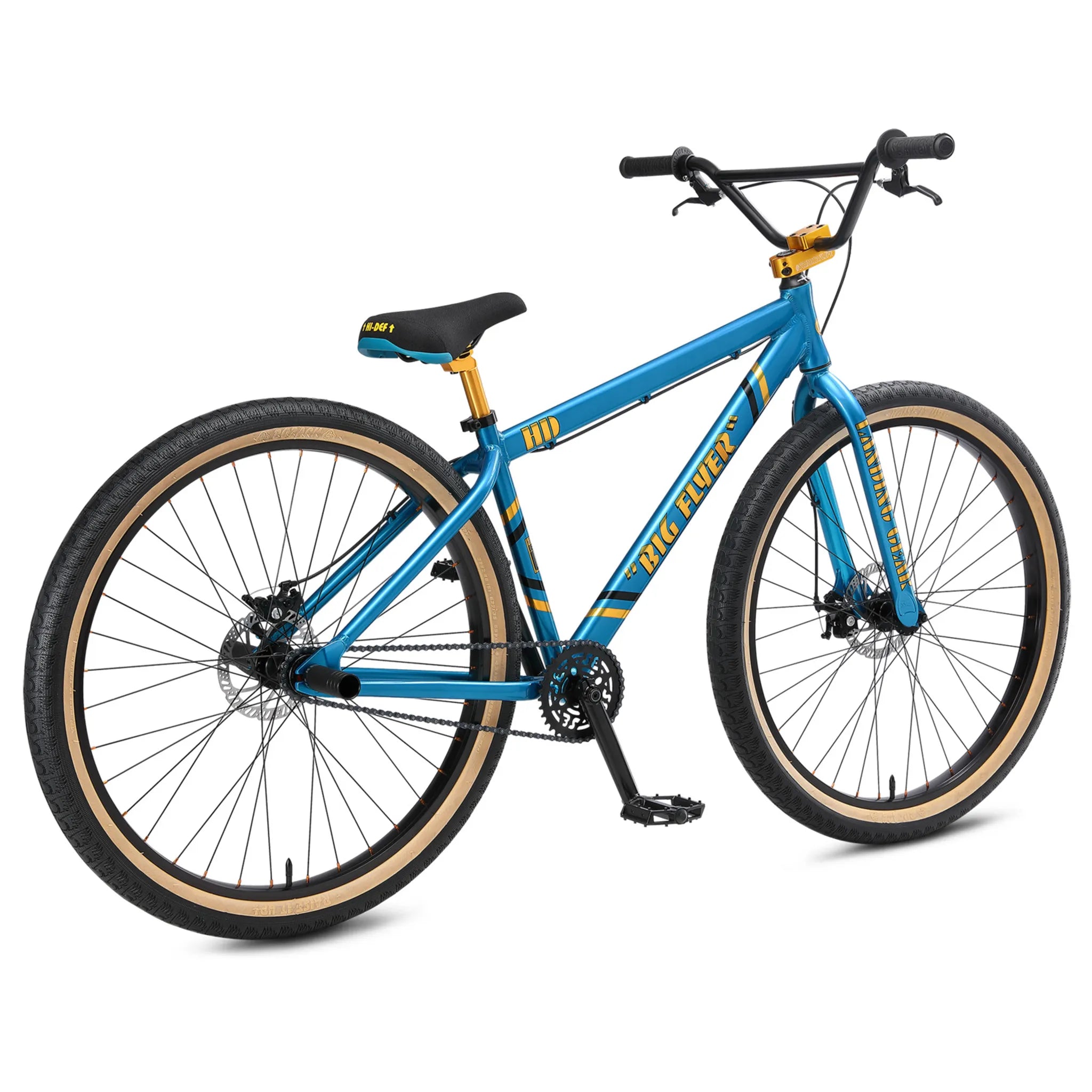 SE Bikes Big Flyer HD 29 BMX Bike Electric Blue 2024