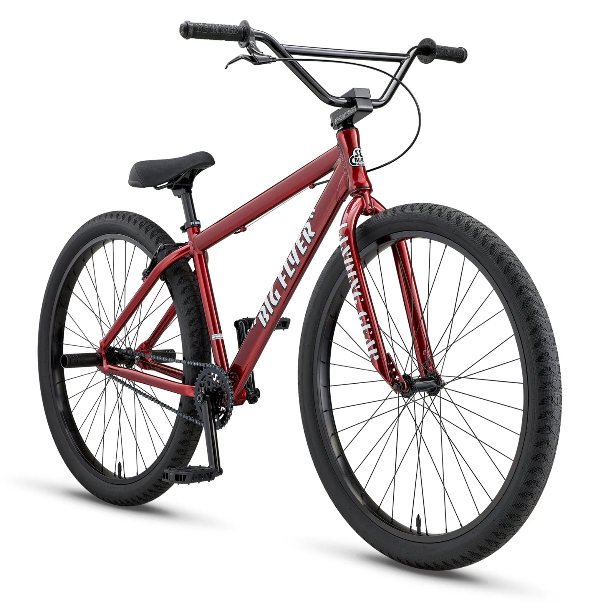 SE Bikes Big Flyer 29 BMX Bike Maroon Sparkle