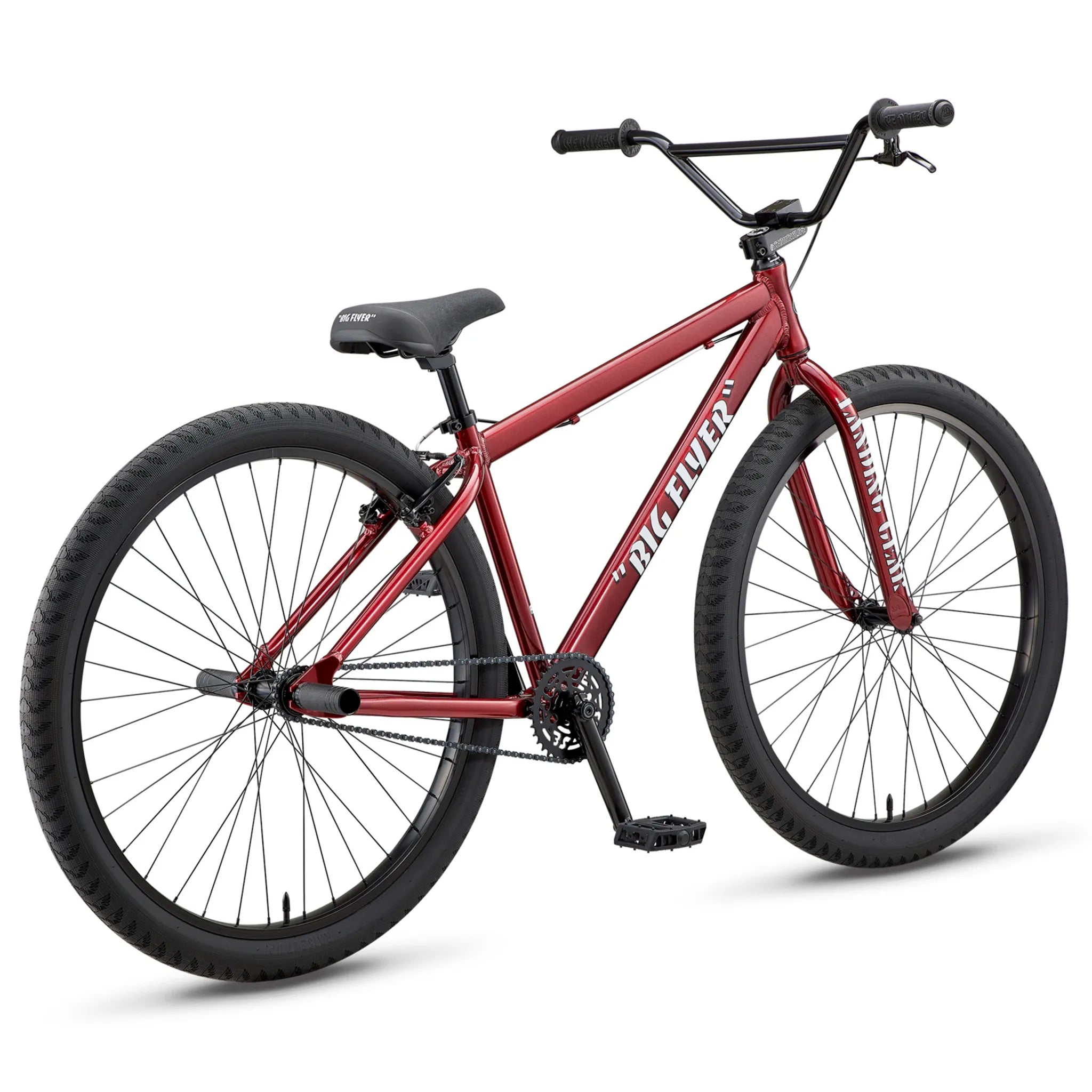 SE Bikes Big Flyer 29 BMX Bike Maroon Sparkle