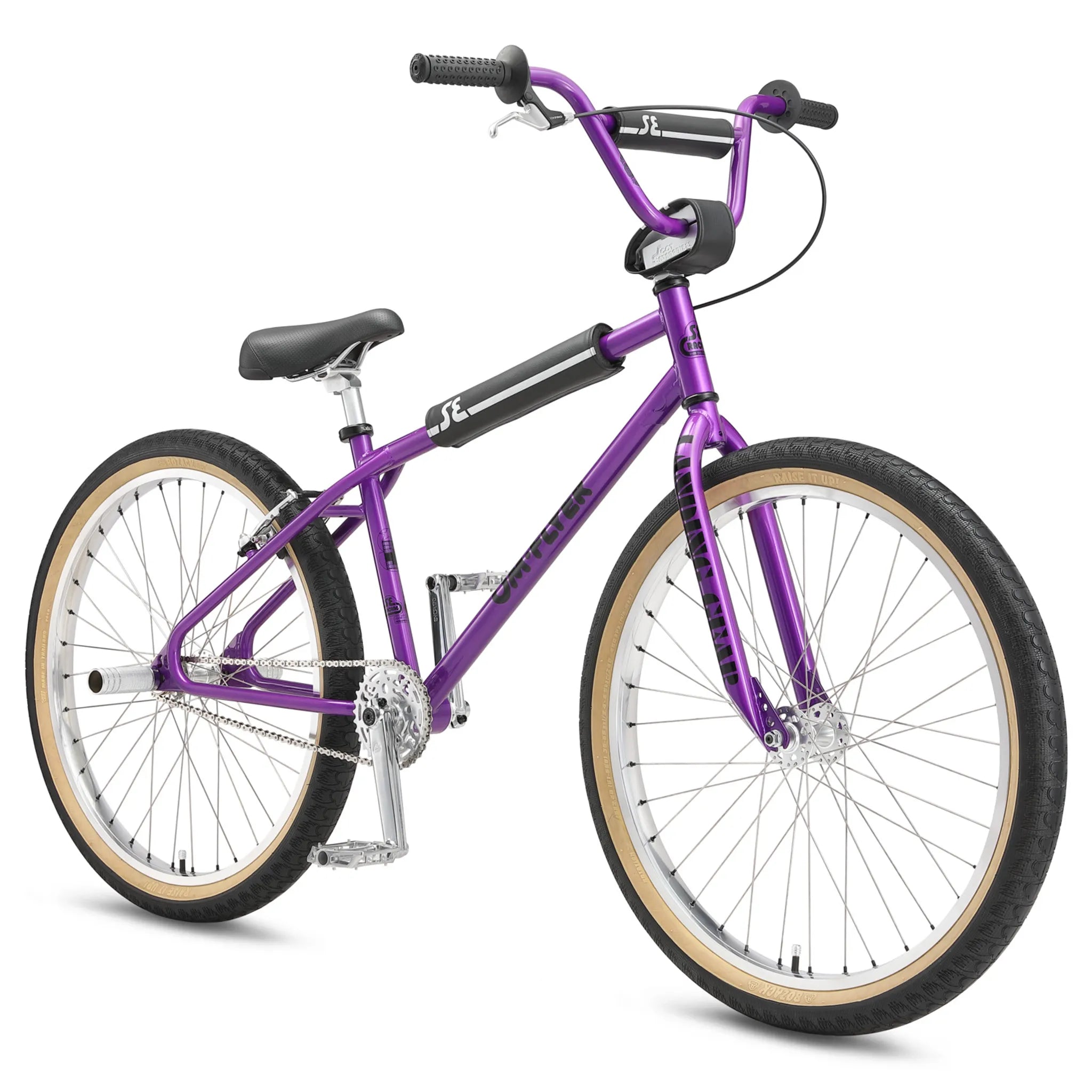 SE Bikes OM Flyer 26 BMX Bike Purple Nurple