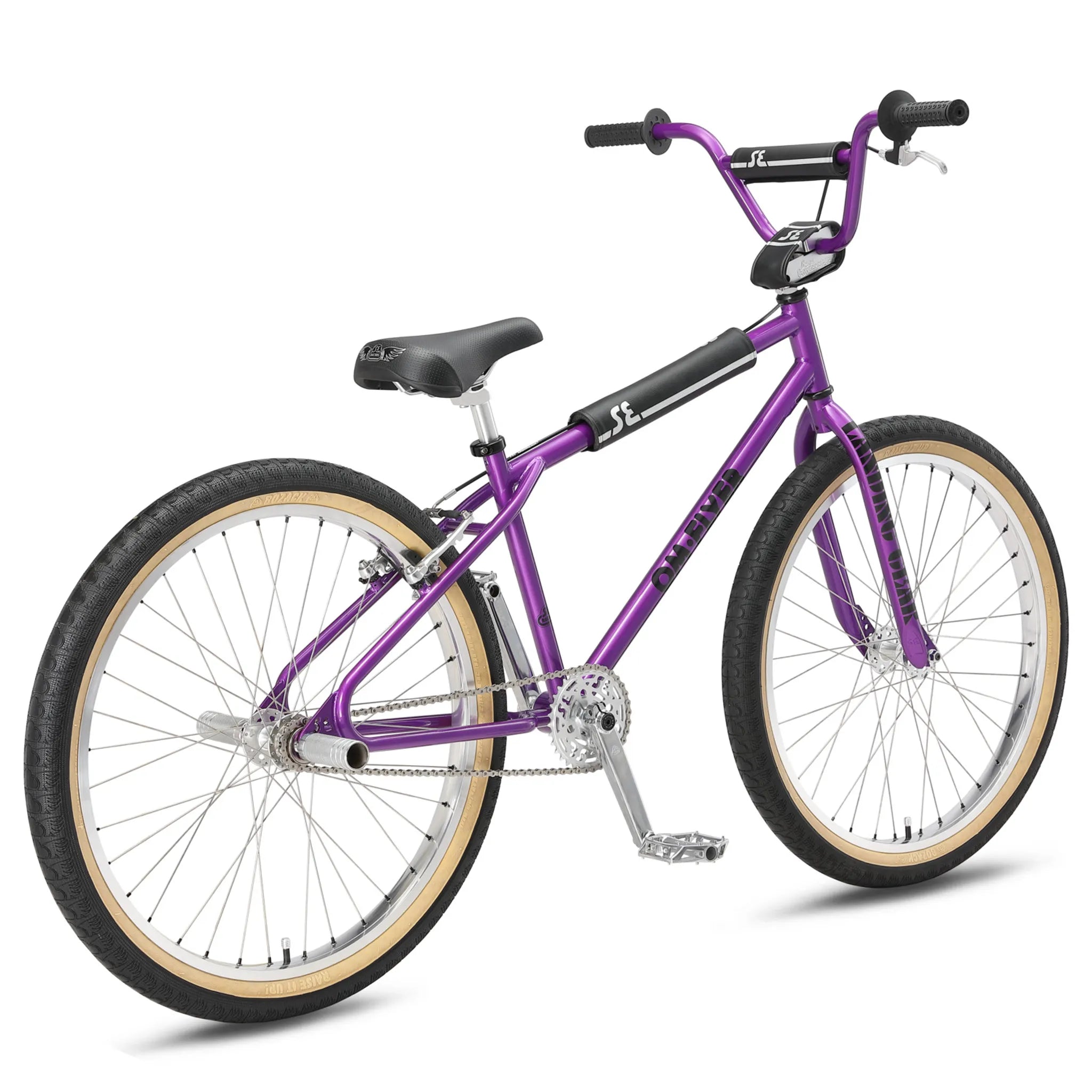 SE Bikes OM Flyer 26 BMX Bike Purple Nurple