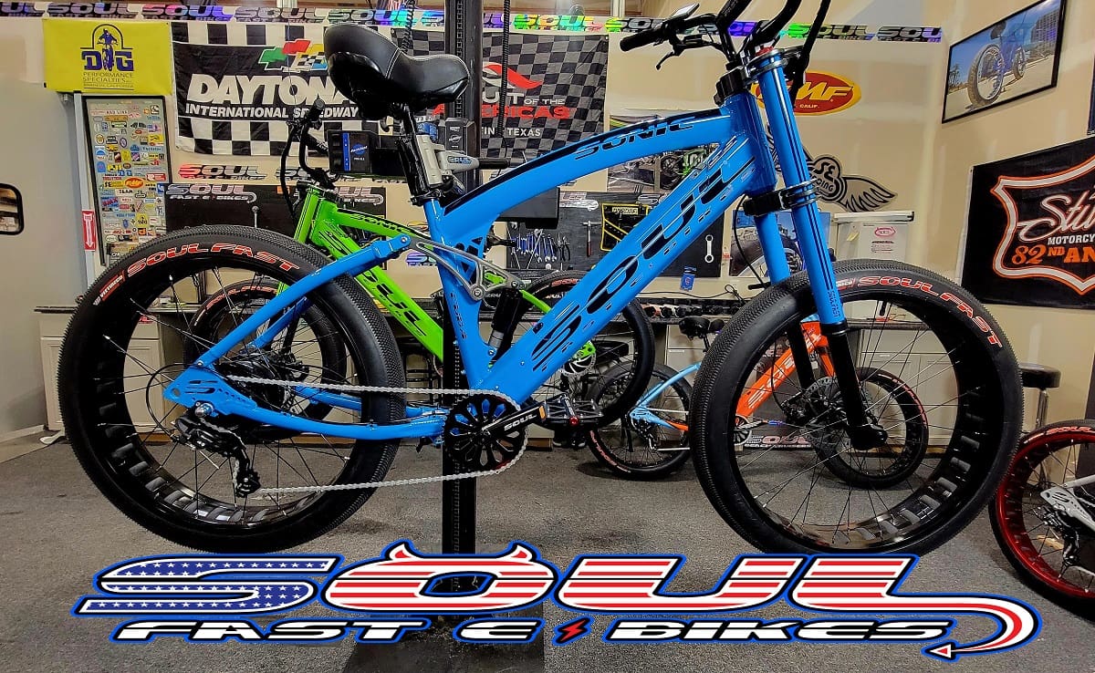 Soul Fast E-Bikes Cuda Pro Full Suspension 52V 1500 Electric Bike