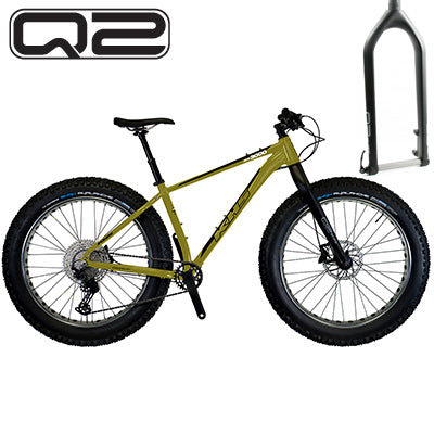 KHS 4 Season 3000 Q2 Carbon Manitou Wren Fork Fat Tire Bike 2024