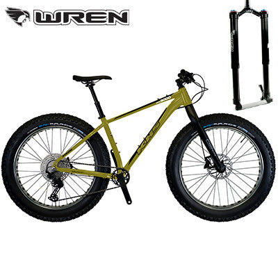 KHS 4 Season 3000 Q2 Carbon Manitou Wren Fork Fat Tire Bike 2025