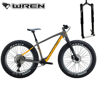 KHS 4 Season 4000 Carbon manitou Wren Fat Tire Bike 2024