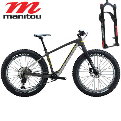 KHS 4 Season 5000 Q2 Carbon Manitou Wren Fat Tire Bike 2024