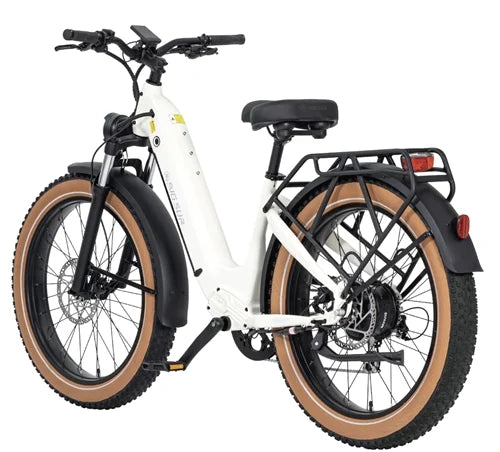 big wheel electric bicycle Big Sur 26" Fat Tire Ebike Matte Black
