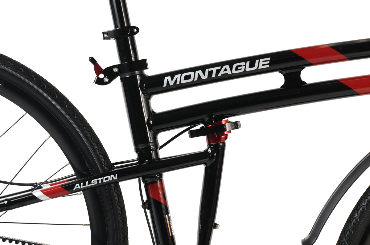 Montague Allston Belt Drive Hybrid Folding Bike BONUS