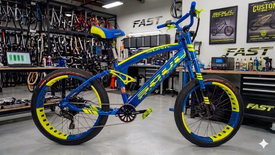 Soul Fast E-Bikes Cuda Pro Full Suspension 52V 1500 Electric Bike