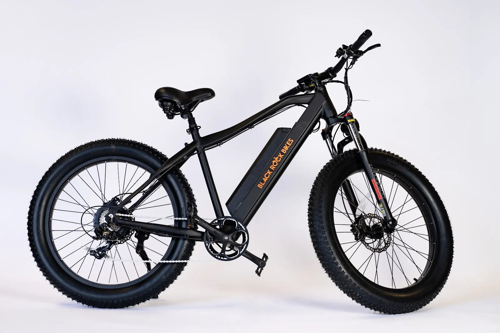 Black Rock Island Warrior Mountain Cruiser Electric Bike