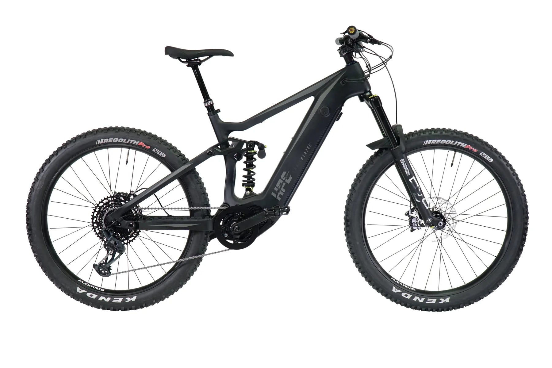 fully e bike carbon Hi-Power Cycles - HPC Trailblazer Full Carbon Enduro Electric Bike 2023 – Bikecraze