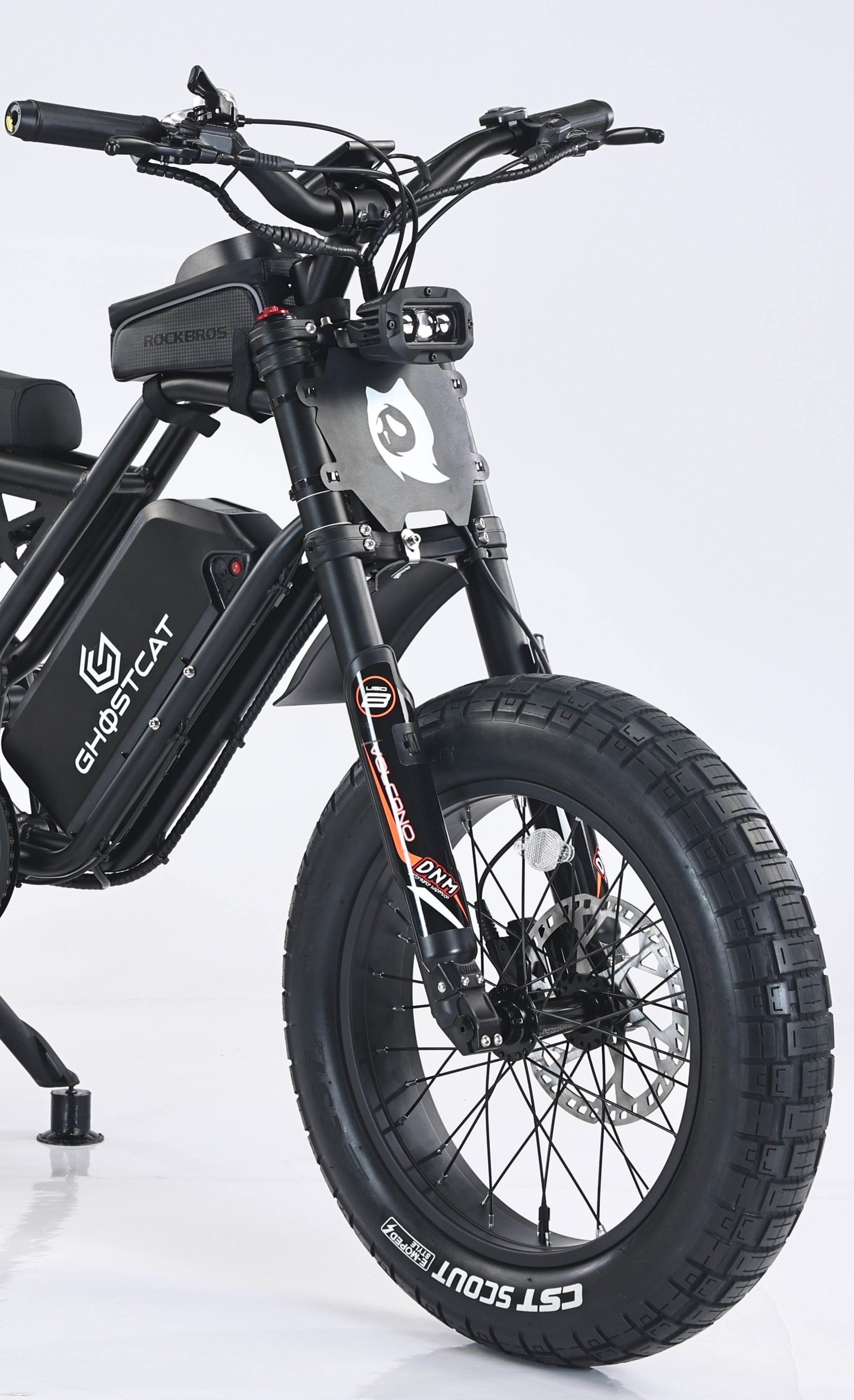 GHOSTCAT F3X 1500W Full Suspension Electric Moto Bike