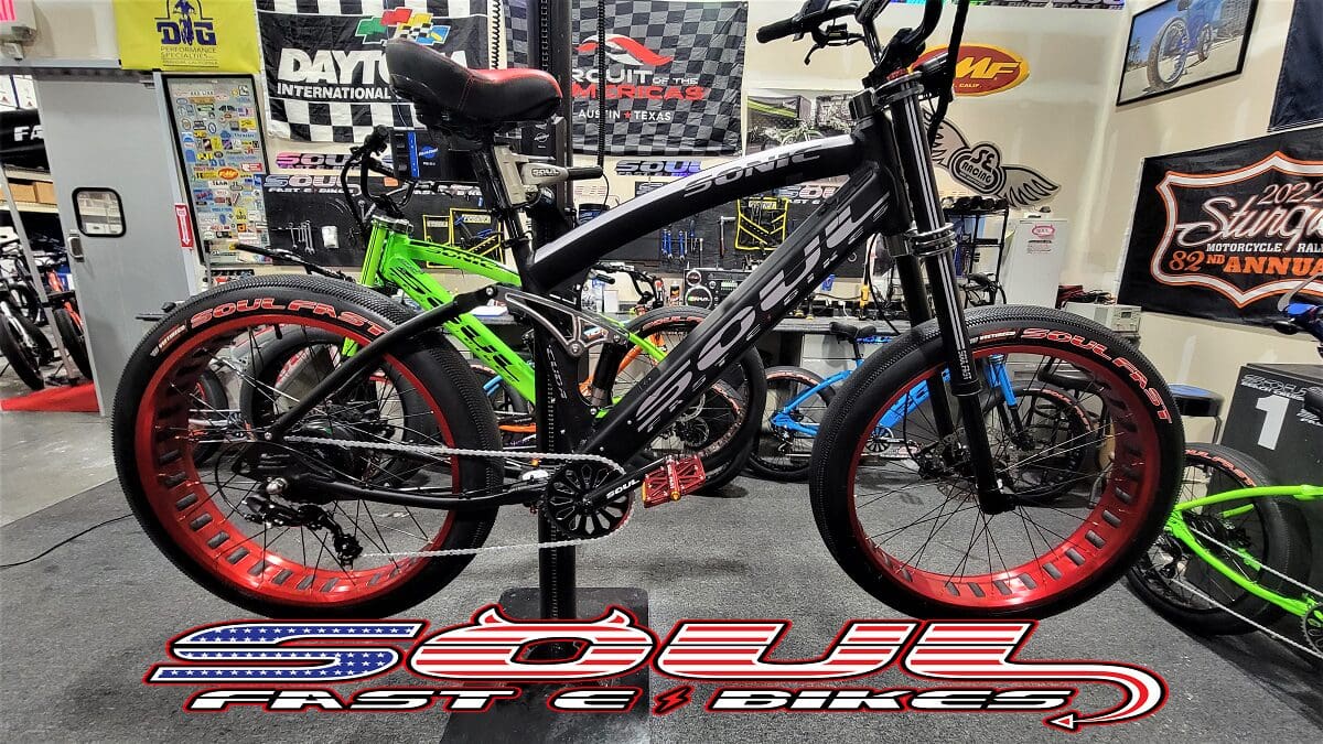 Soul Fast E-Bikes Cuda Pro Full Suspension 52V 1500 Electric Bike