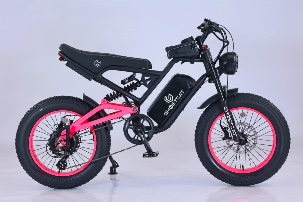 GHOSTCAT F3 1500W Full Suspension Electric Moto Bike