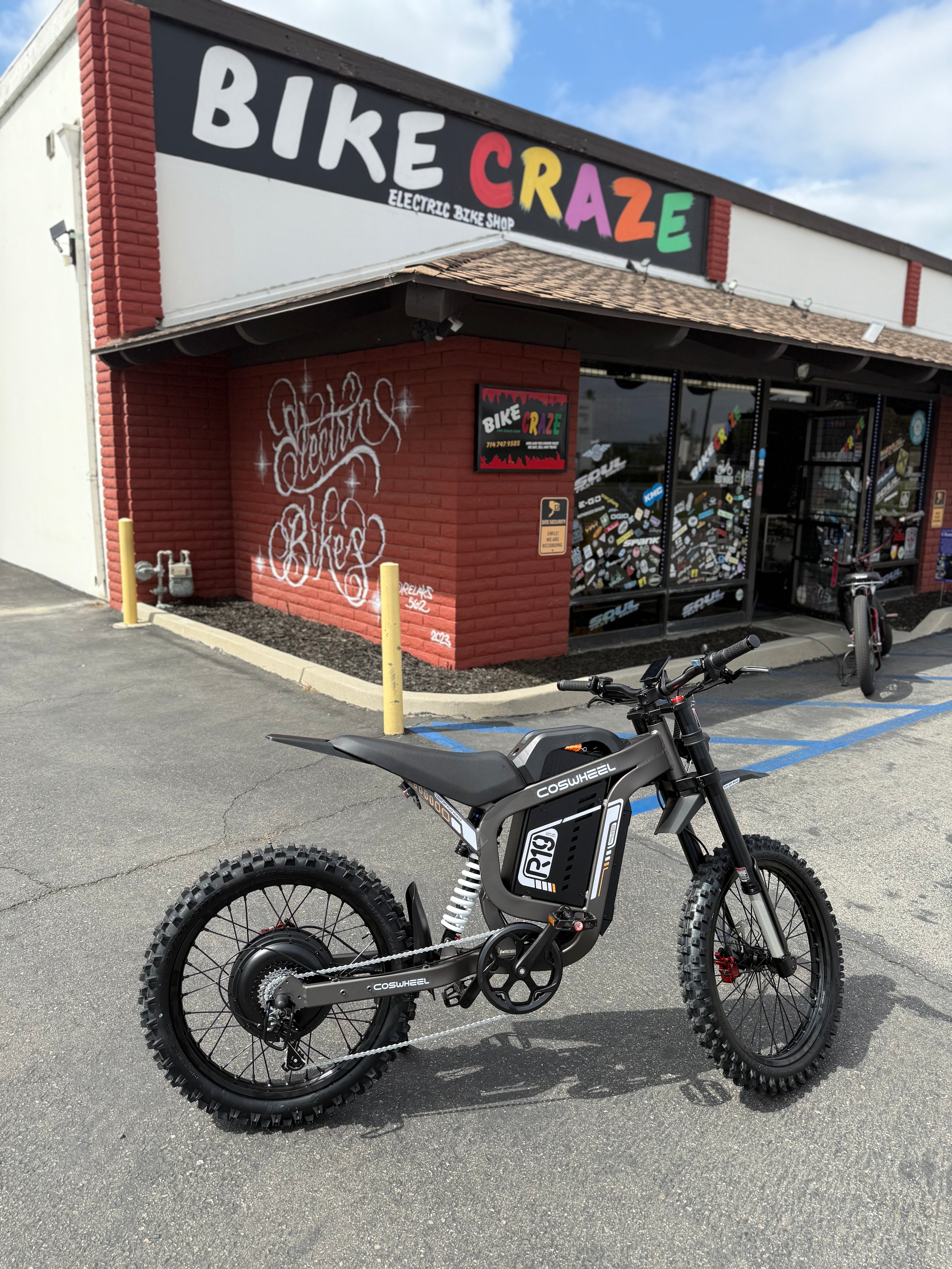 Coswell R19 Full Suspension Electric Dirt Bike
