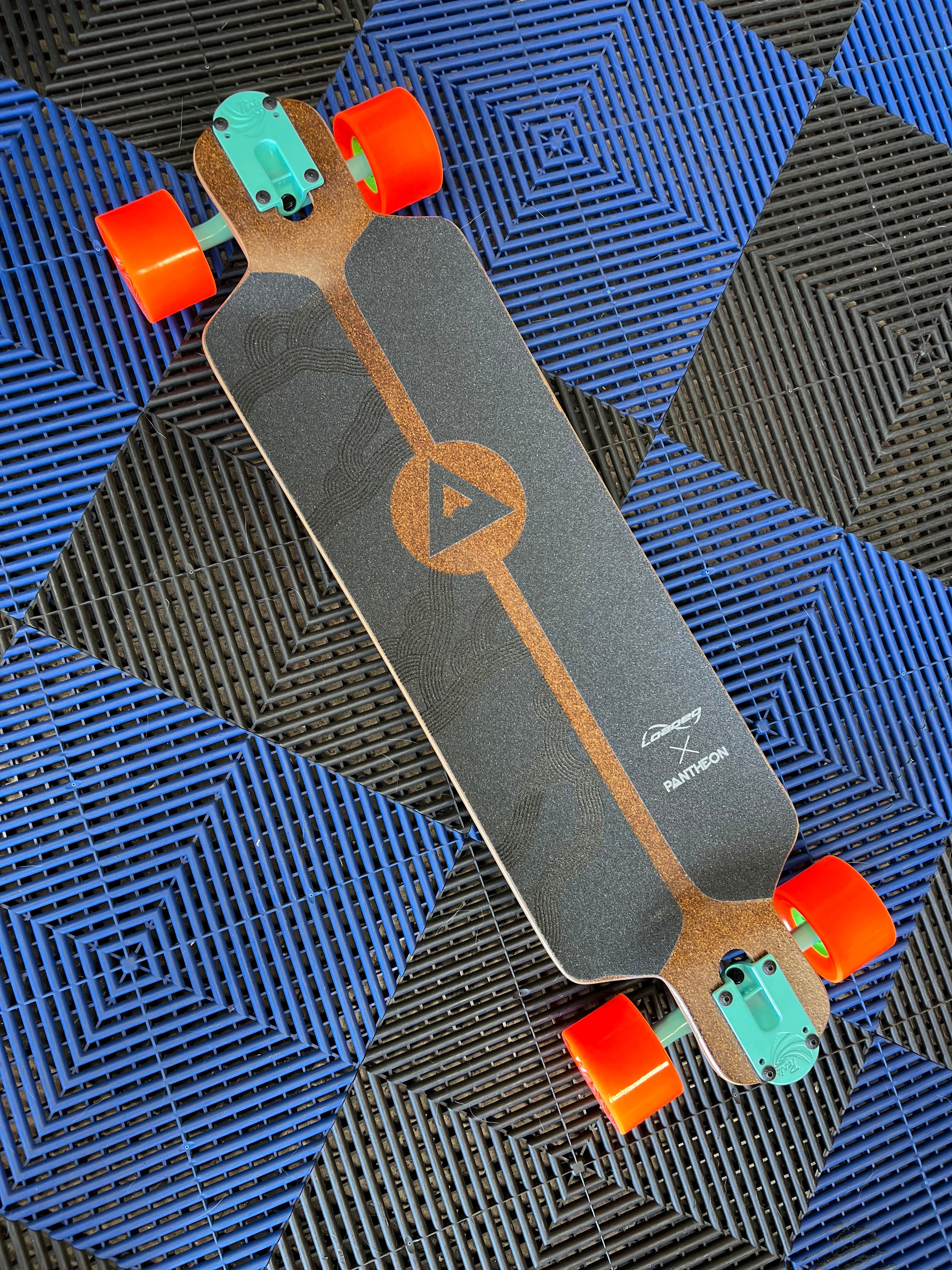 Loaded Pantheon Trip Collab Bamboo Skateboard Complete