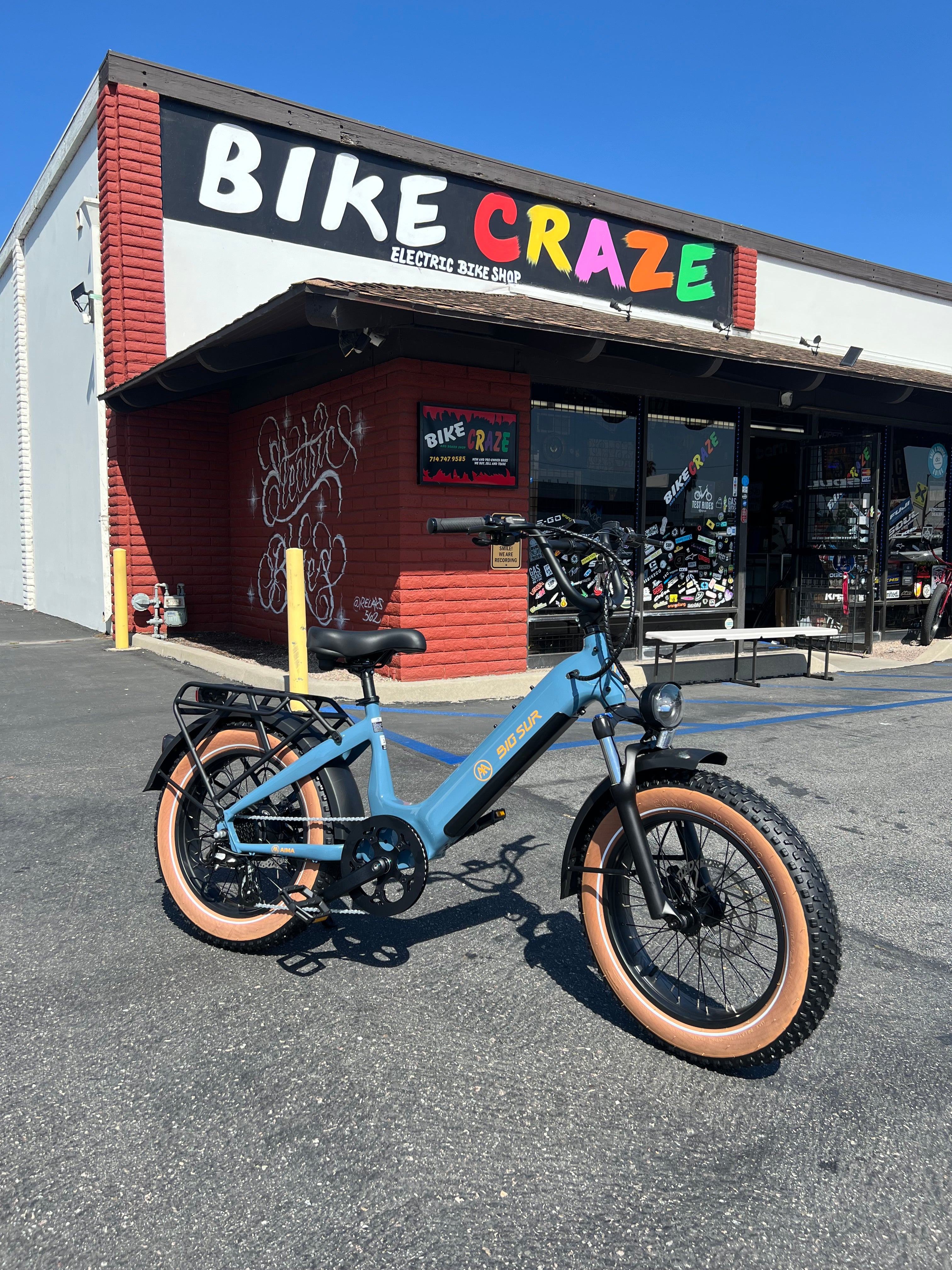 lamar fitnessbike - fb 50a Aima Big Sur Sport 20" Electric Fat Tire Bike – Bikecraze
