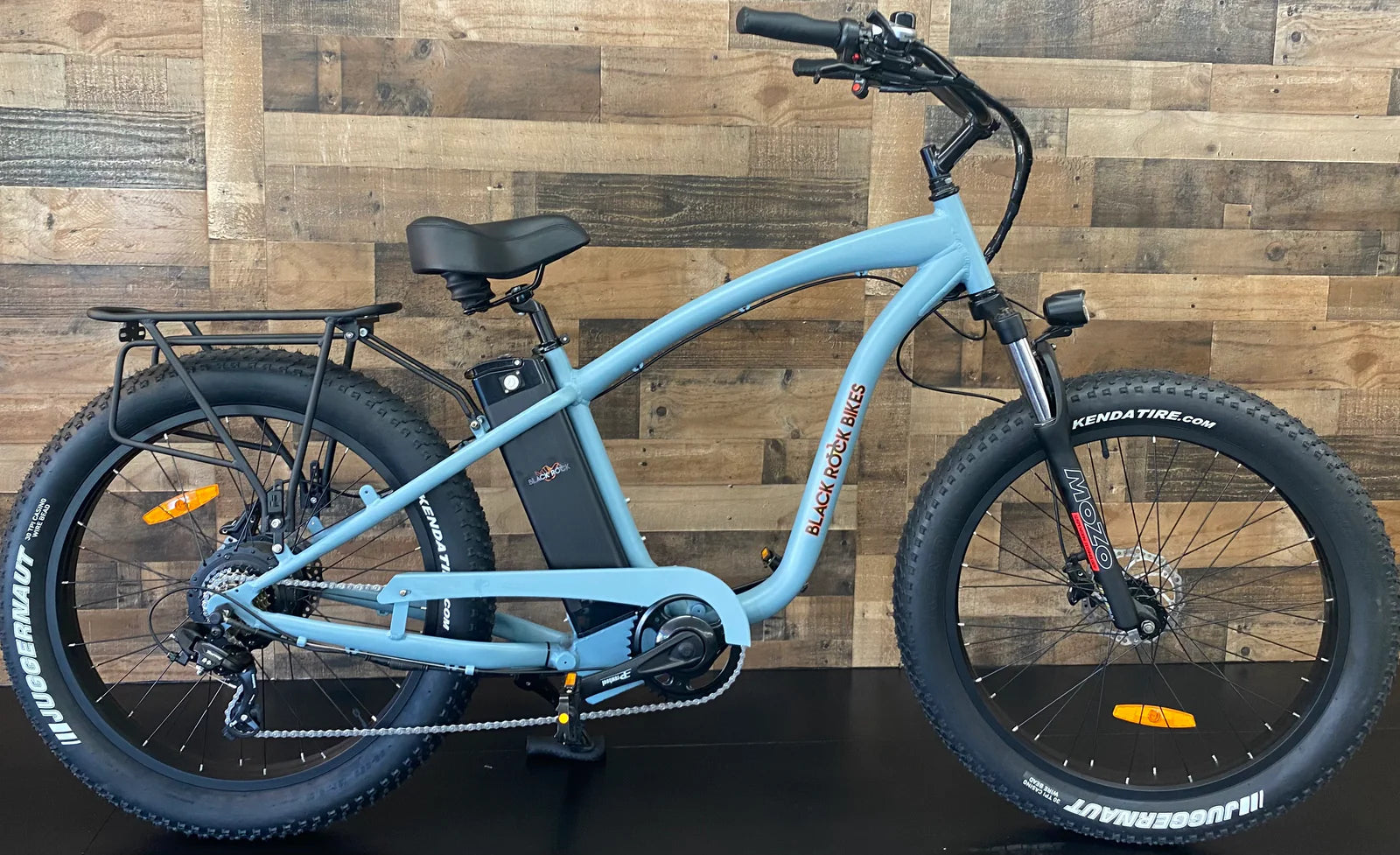 Black Rock Big Bruddah Beach Cruiser Electric Bike