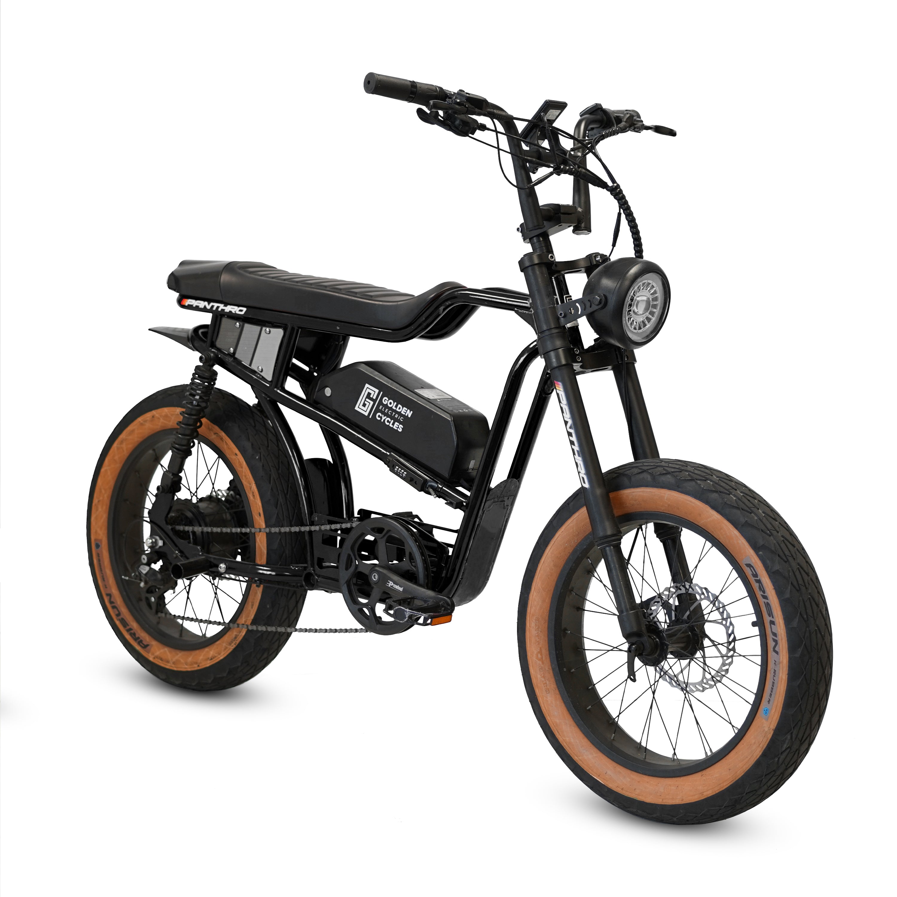 Golden Cycles Panthro Moto Style Electric Bike