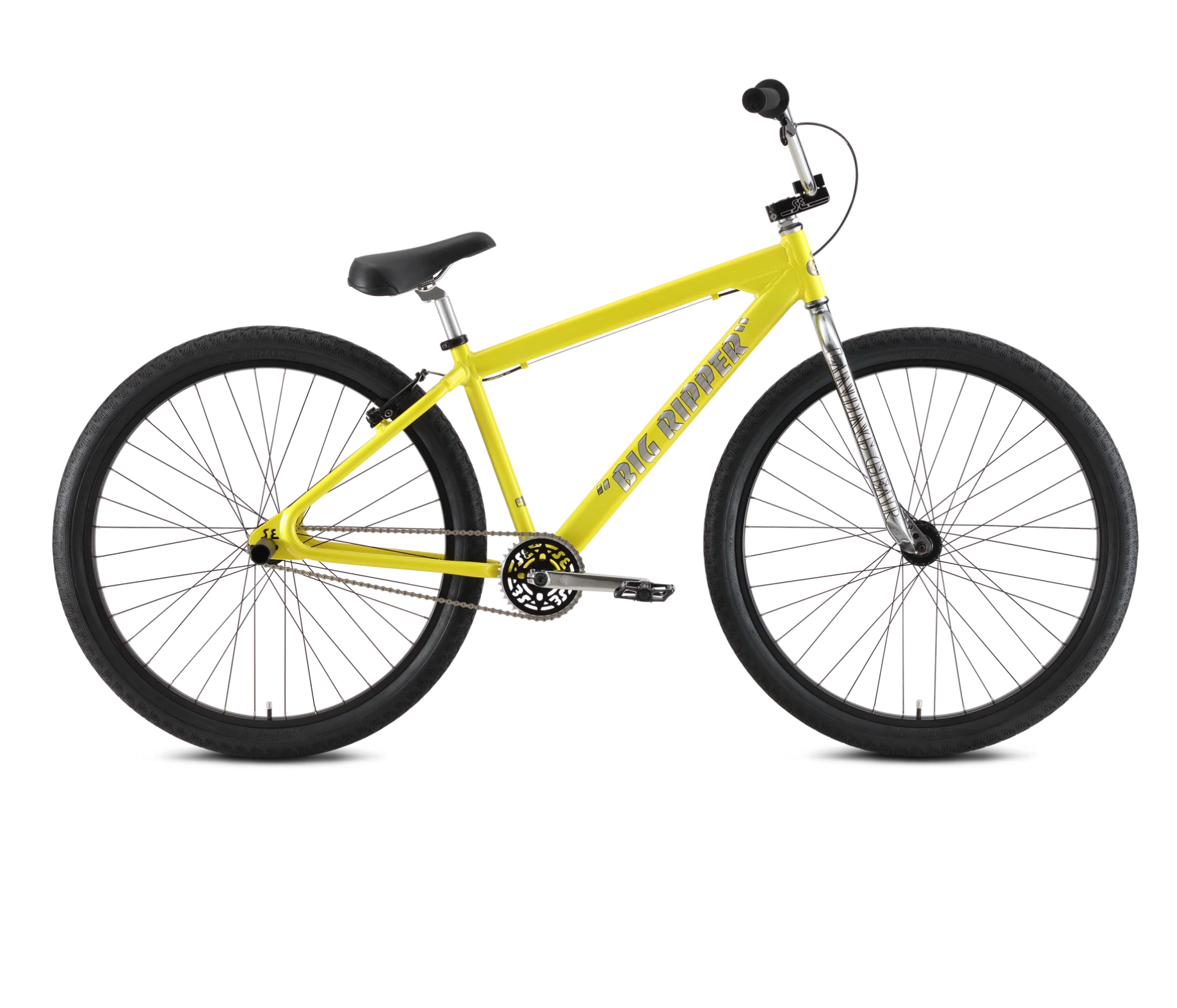 SE Bikes Big Ripper 29 BMX Bike Yellow Sparkle Collector