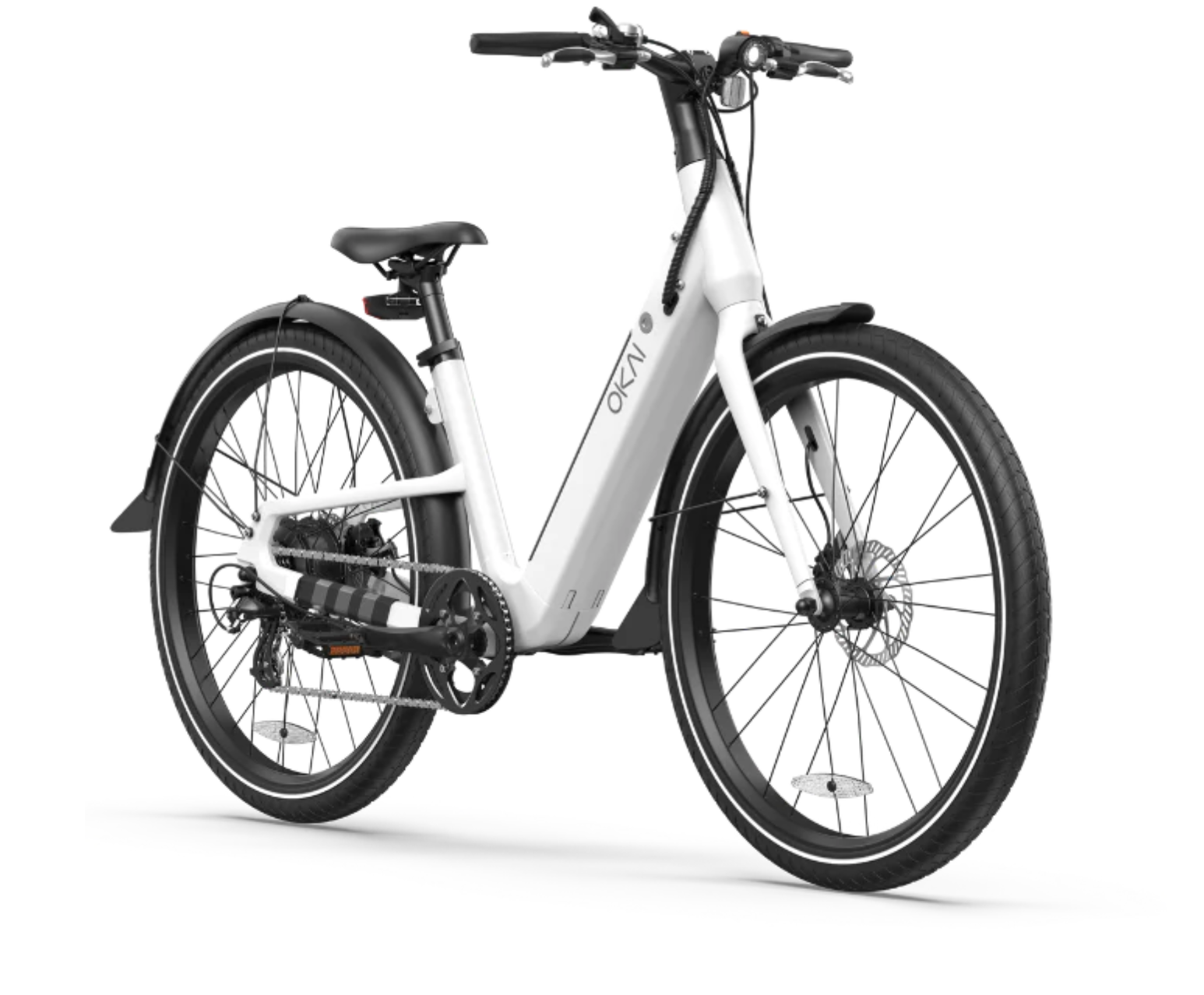 OKAI Electric Bikes - OKAI Stride EB40 Step Thru Commuter Electric Bike OKAI Electric Bikes - OKAI Stride EB40 Step Thru Commuter Electric Bike