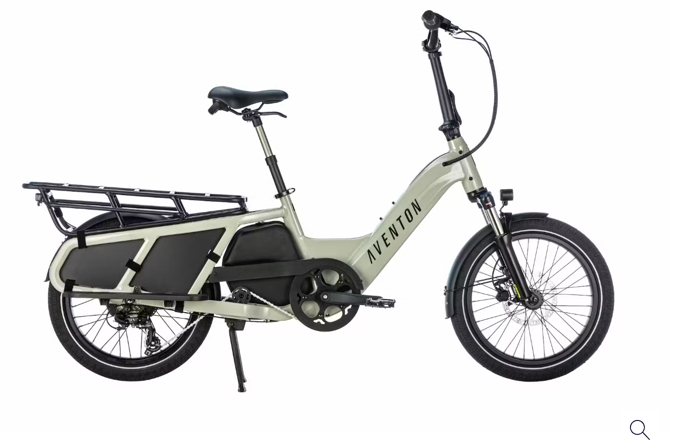 Aventon Abound Cargo Electric Bike 2024 FREE Accessories