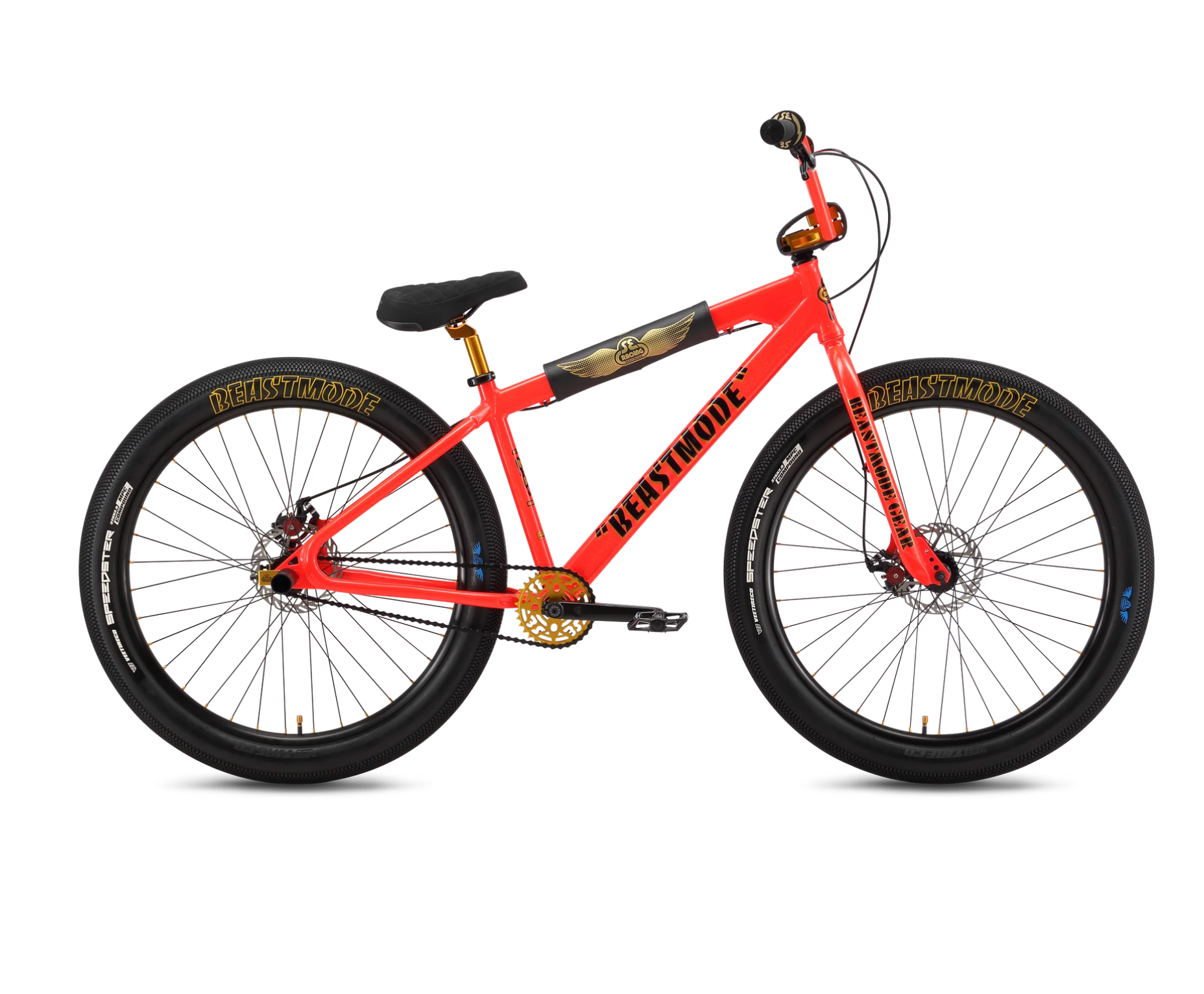 SE Beast Mode Ripper 27.5+ BMX Bike Red 2023