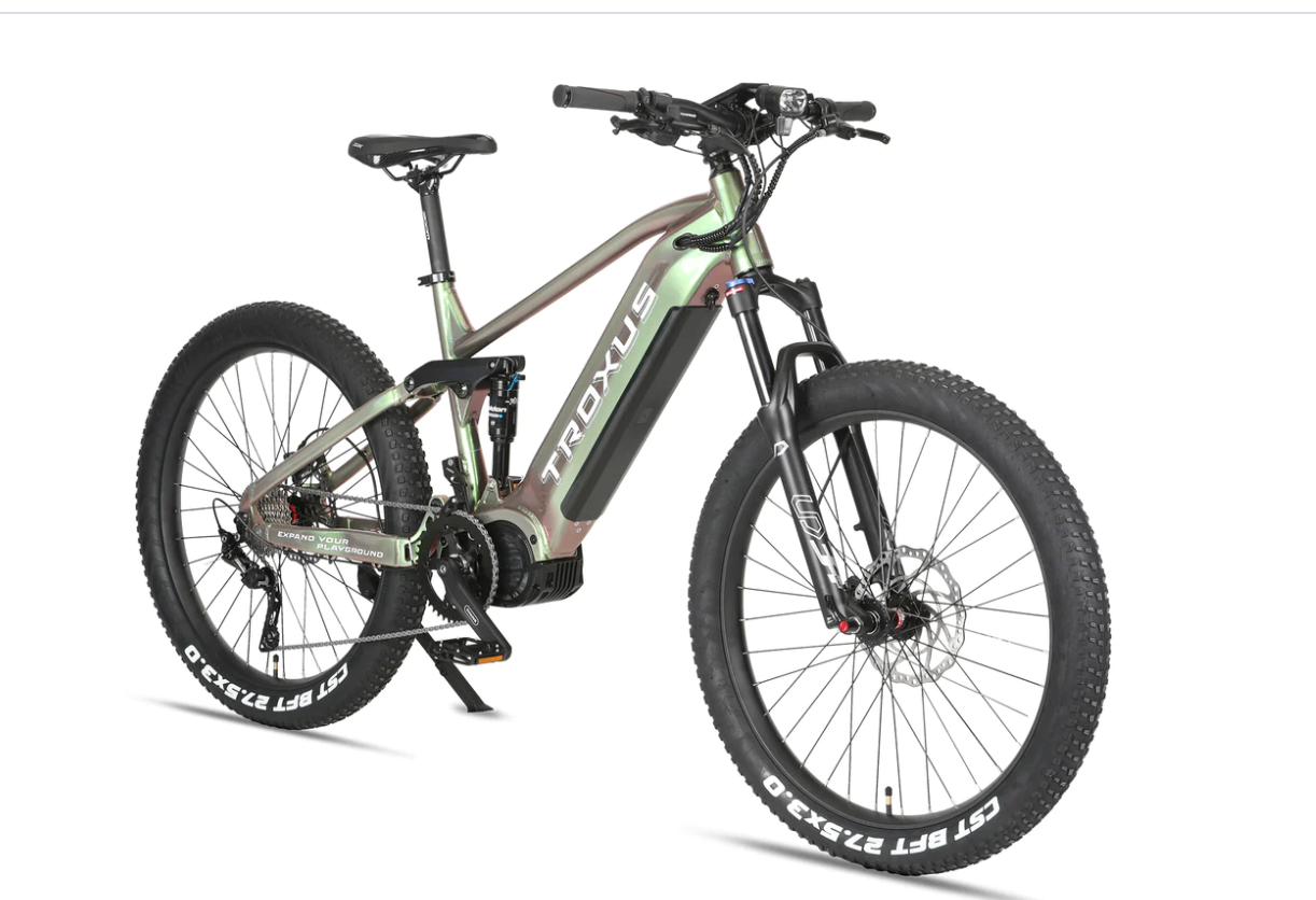 rex bike city elektrofahrrad Conquer Trails with T-Rex E-Bike. 110mm Dual-Suspension, UL Battery! – Bikecraze