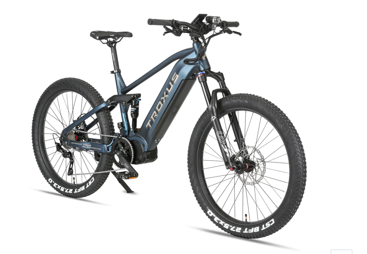 alu-rex fahrrad e-bike Conquer Trails with T-Rex E-Bike. 110mm Dual-Suspension, UL Battery! – Bikecraze