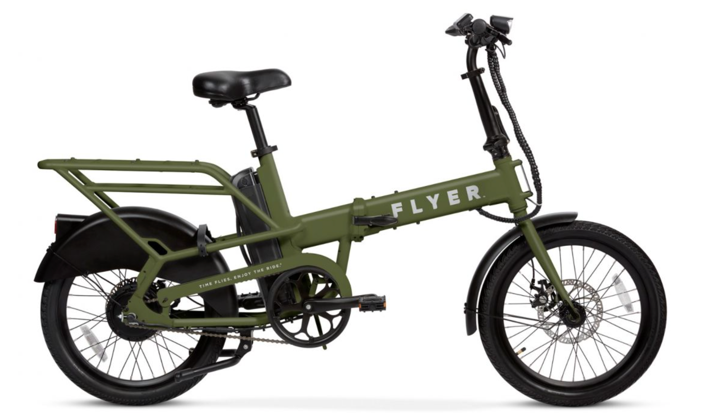Flyer Folding Cargo Utility Electric Bike