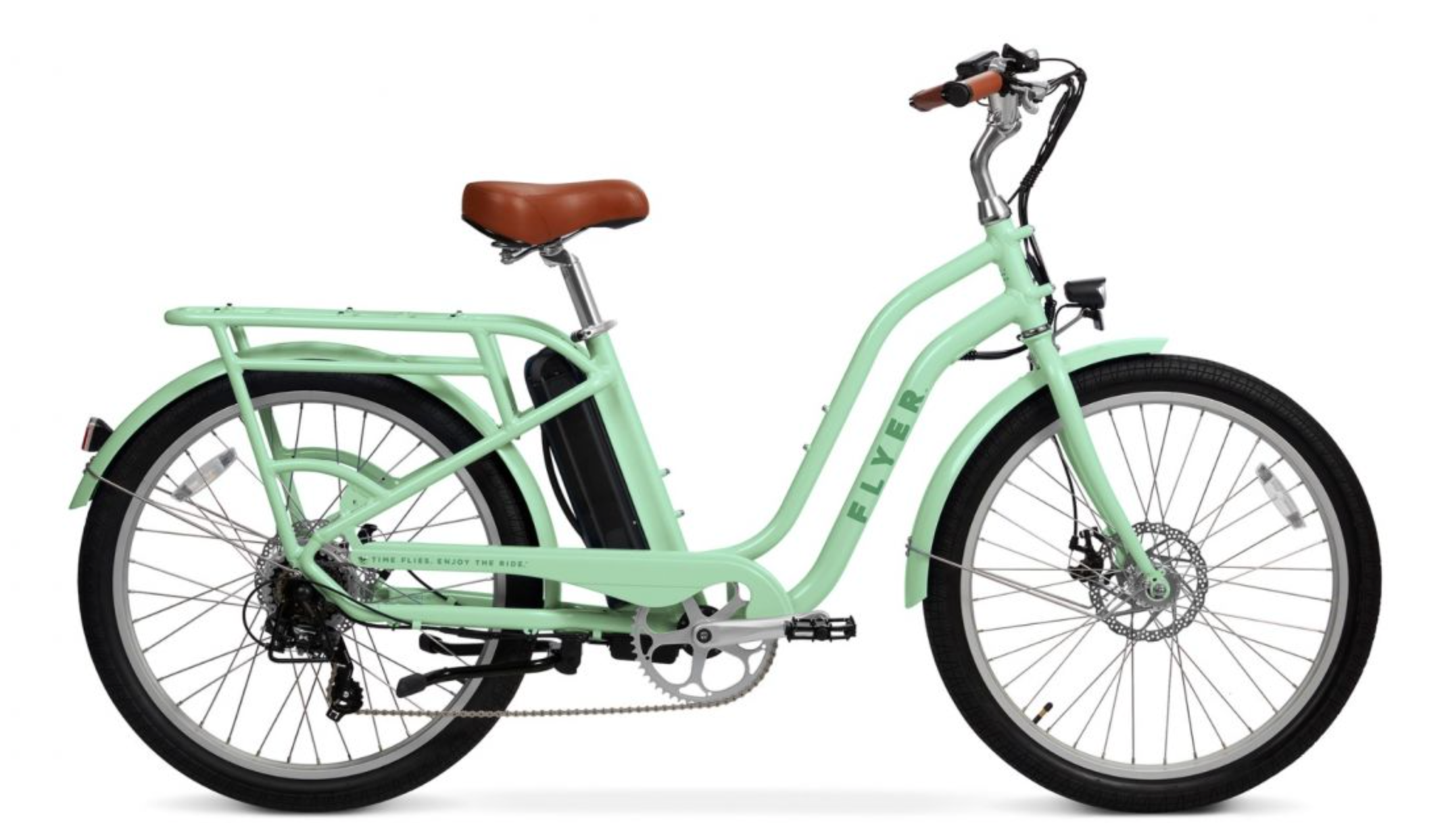 Flyer Cruiser 2.0 Step Thru Electric Bike Bonus