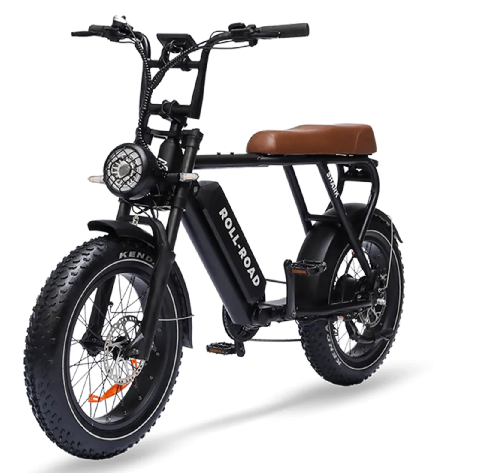 Roll-Road Shark 2.0  Full Suspension Moped Style Electric Bike