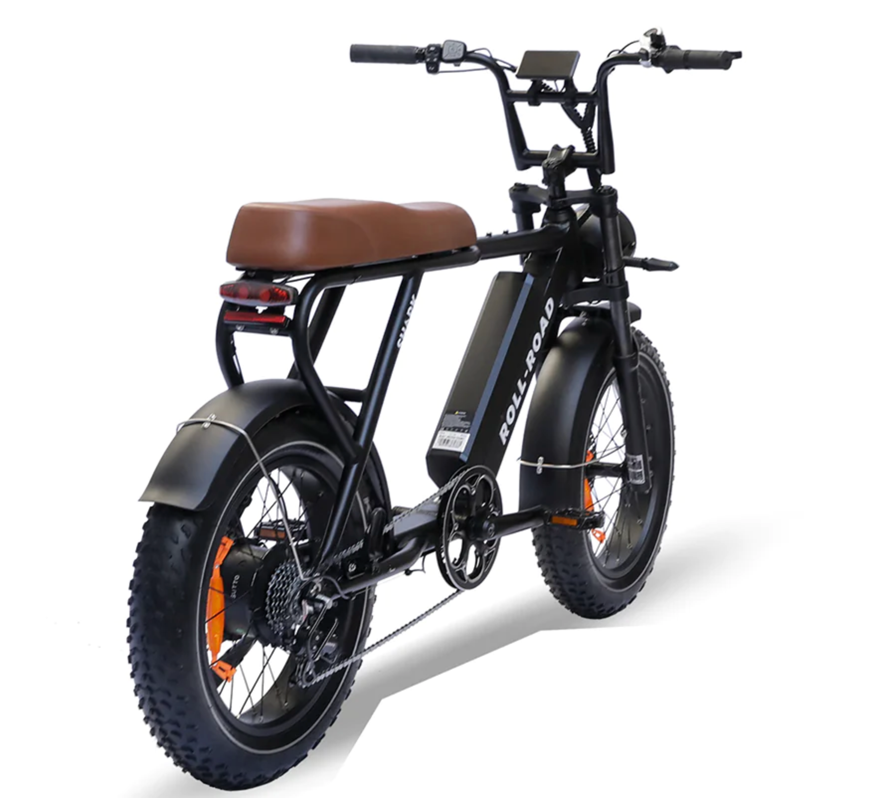 Roll-Road Shark 2.0  Full Suspension Moped Style Electric Bike