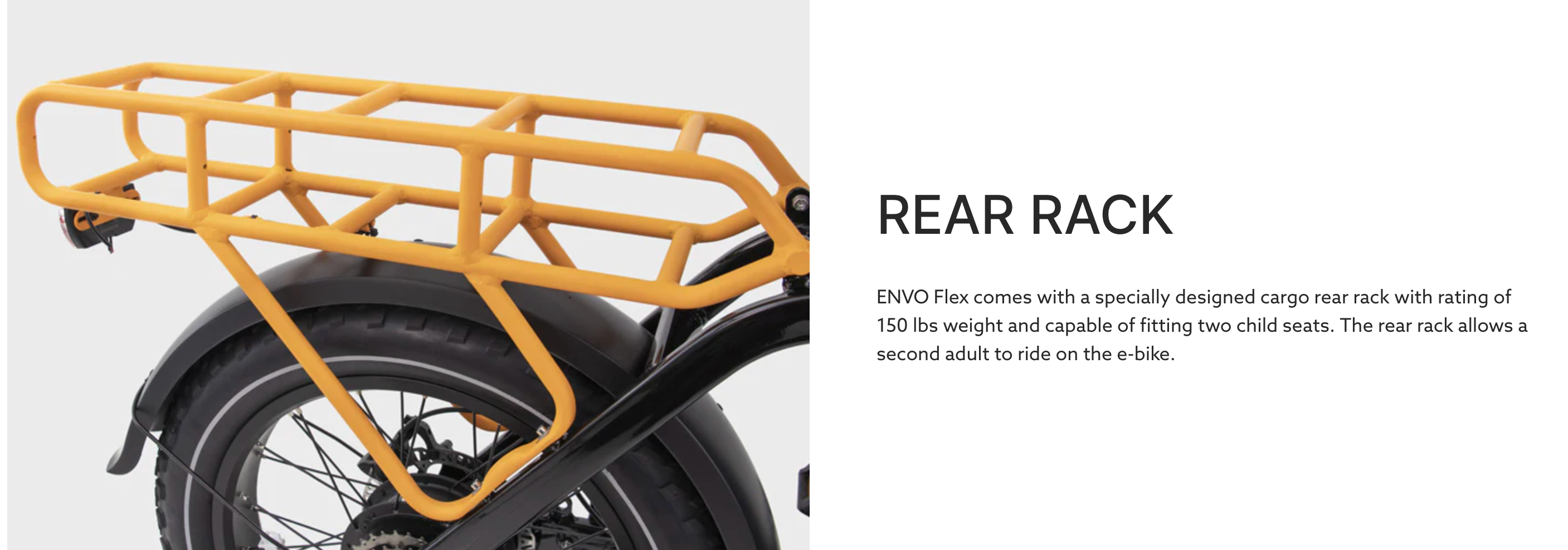 Envo Flex Overland Cargo Folding Fat Tire Electric Bike