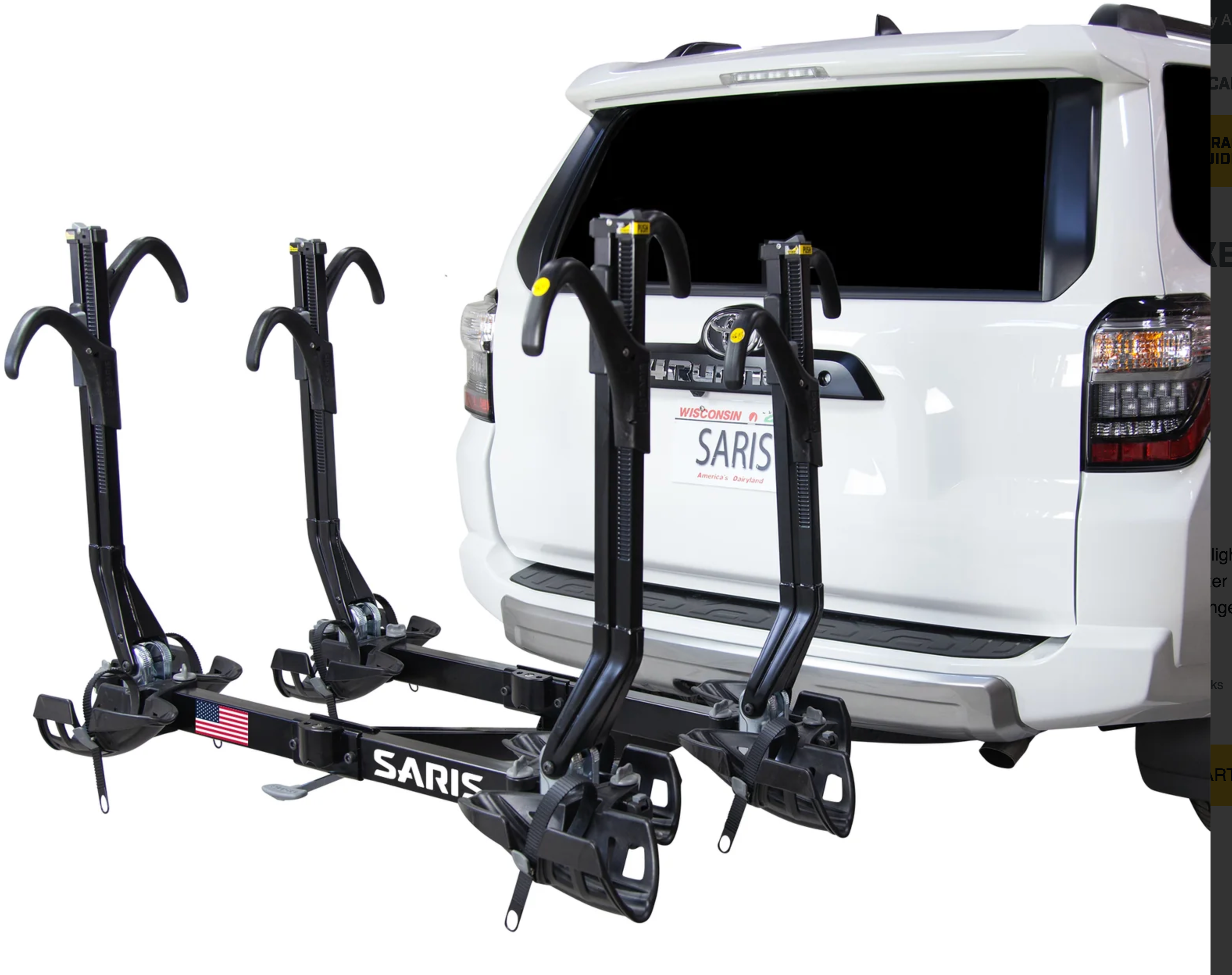 Saris Car Hitch Mount Bike Rack Saris Glide EX 5-Bike