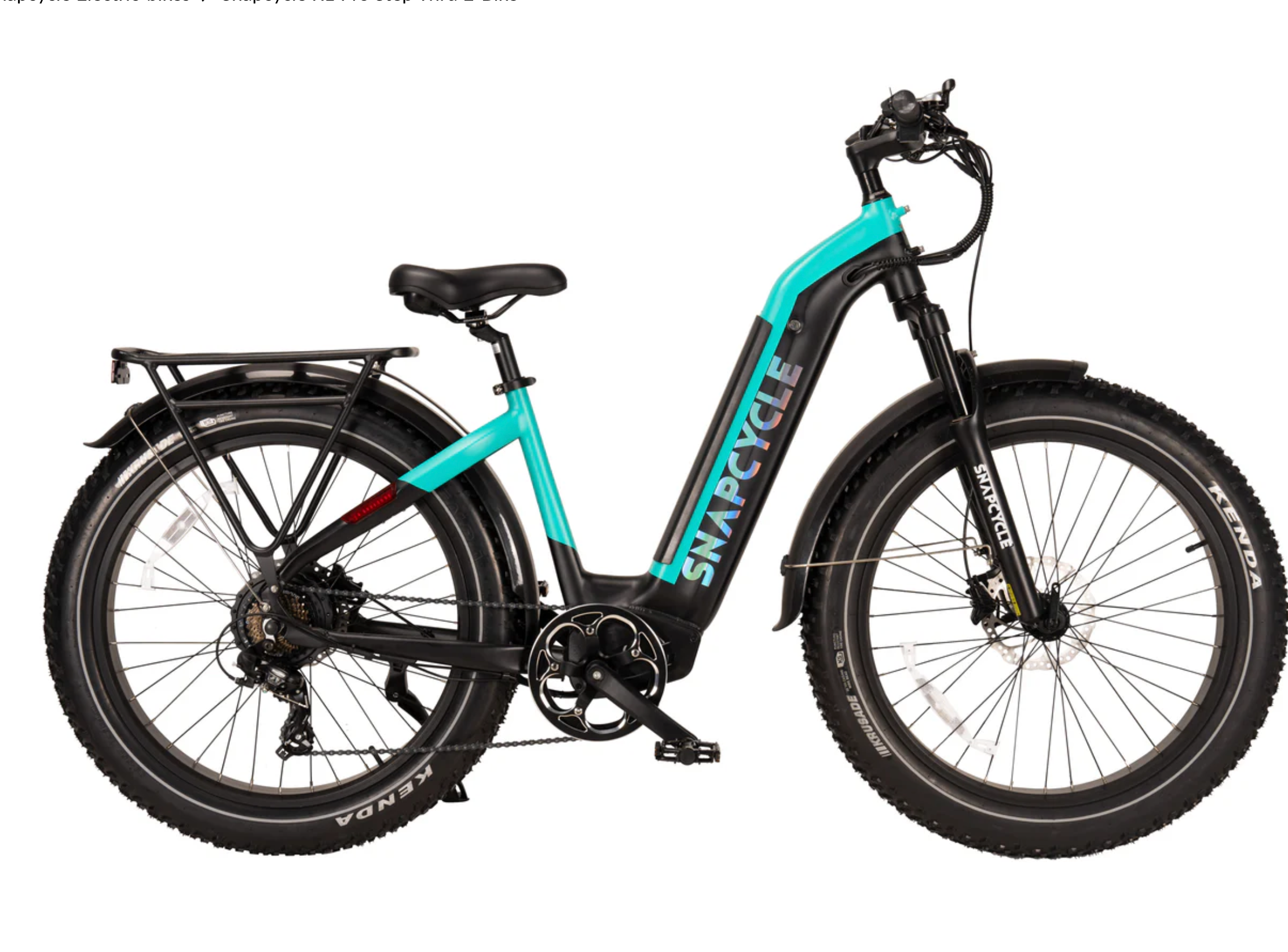 Snapcycle R1 Pro Step Thru Fat Tire Electric Bike  Bonus Gift