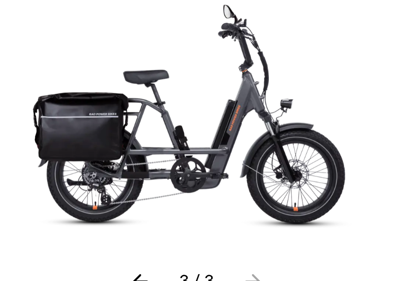 Rad Power Bikes RadRunner 3 Electric Fat Tire Bike