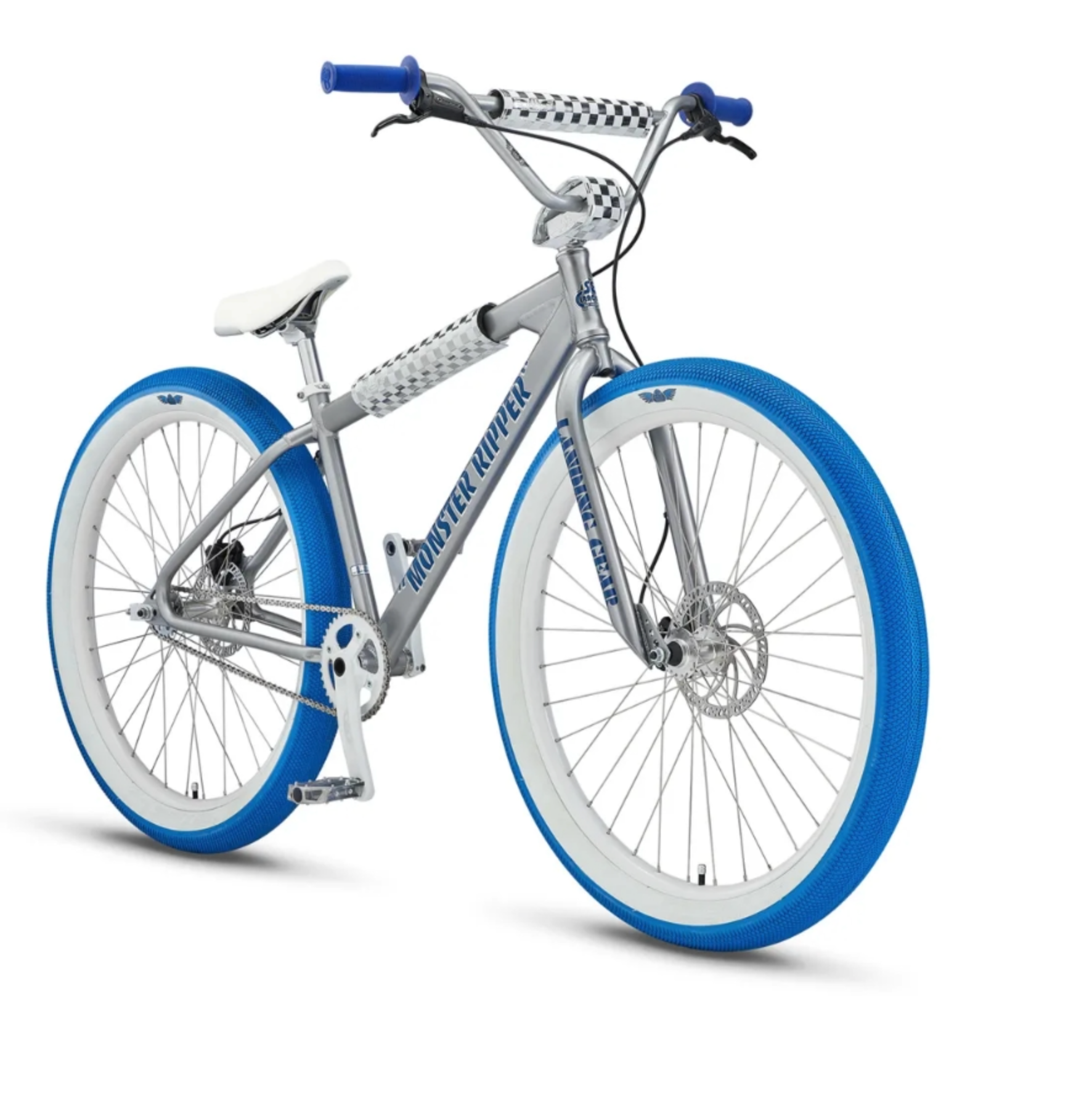 SE Bikes Monster Ripper 29+ BMX Bike Silver 2024 – Bikecraze | Bike Shop