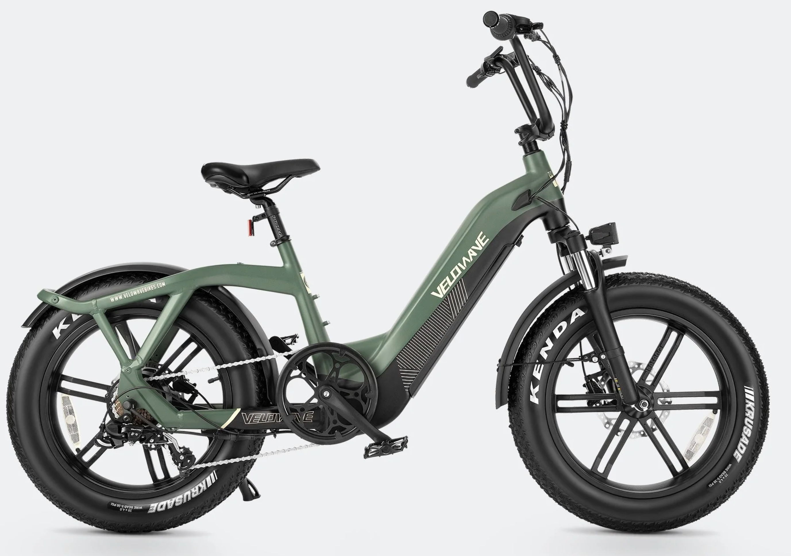 Velowave Pony Step Thru Electric Fat Tire Bike