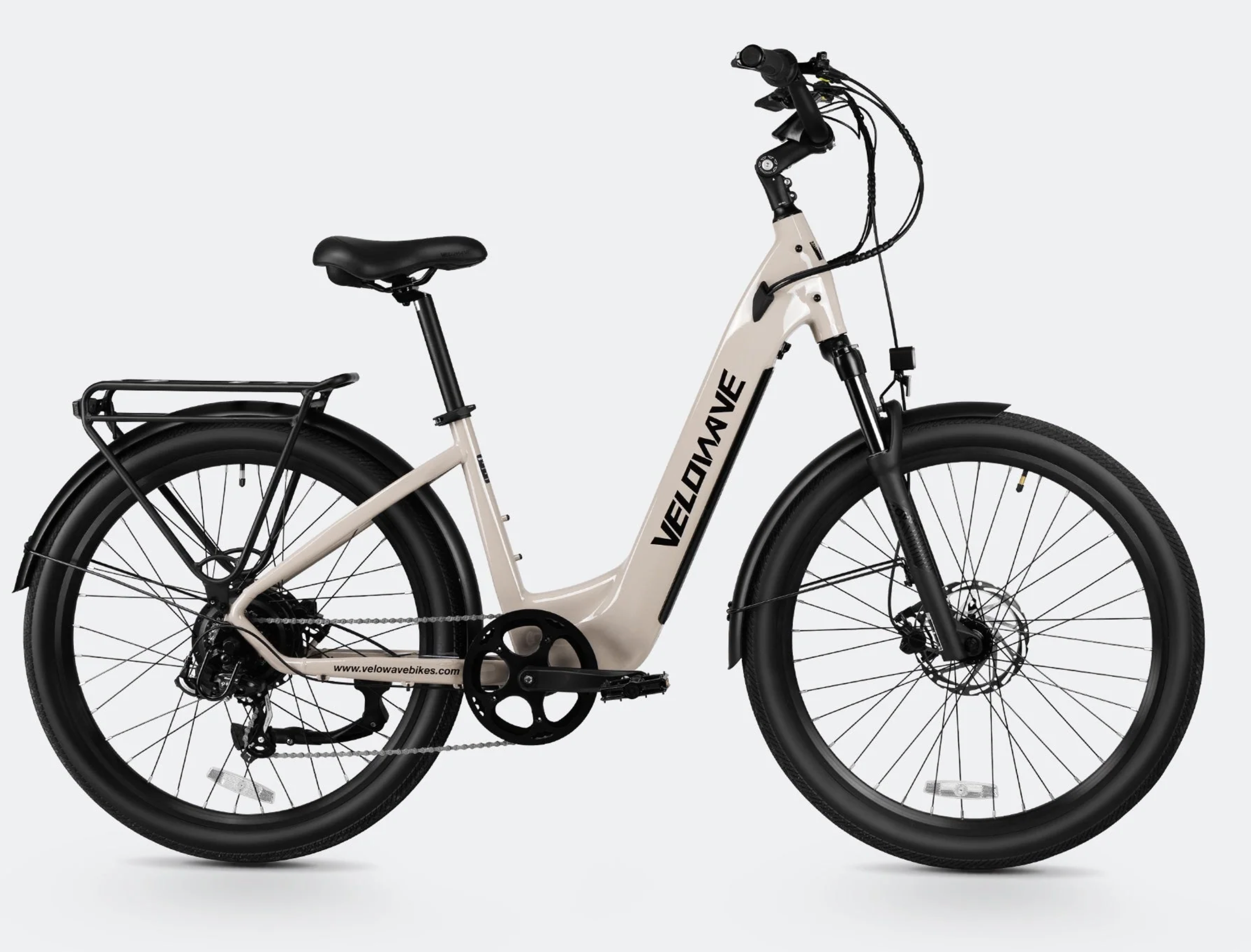 Velowave Breeze T Torque Step Thru Electric Fat Tire Bike